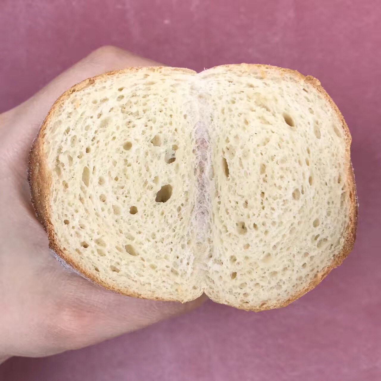 100%米粉面包的做法 步骤6