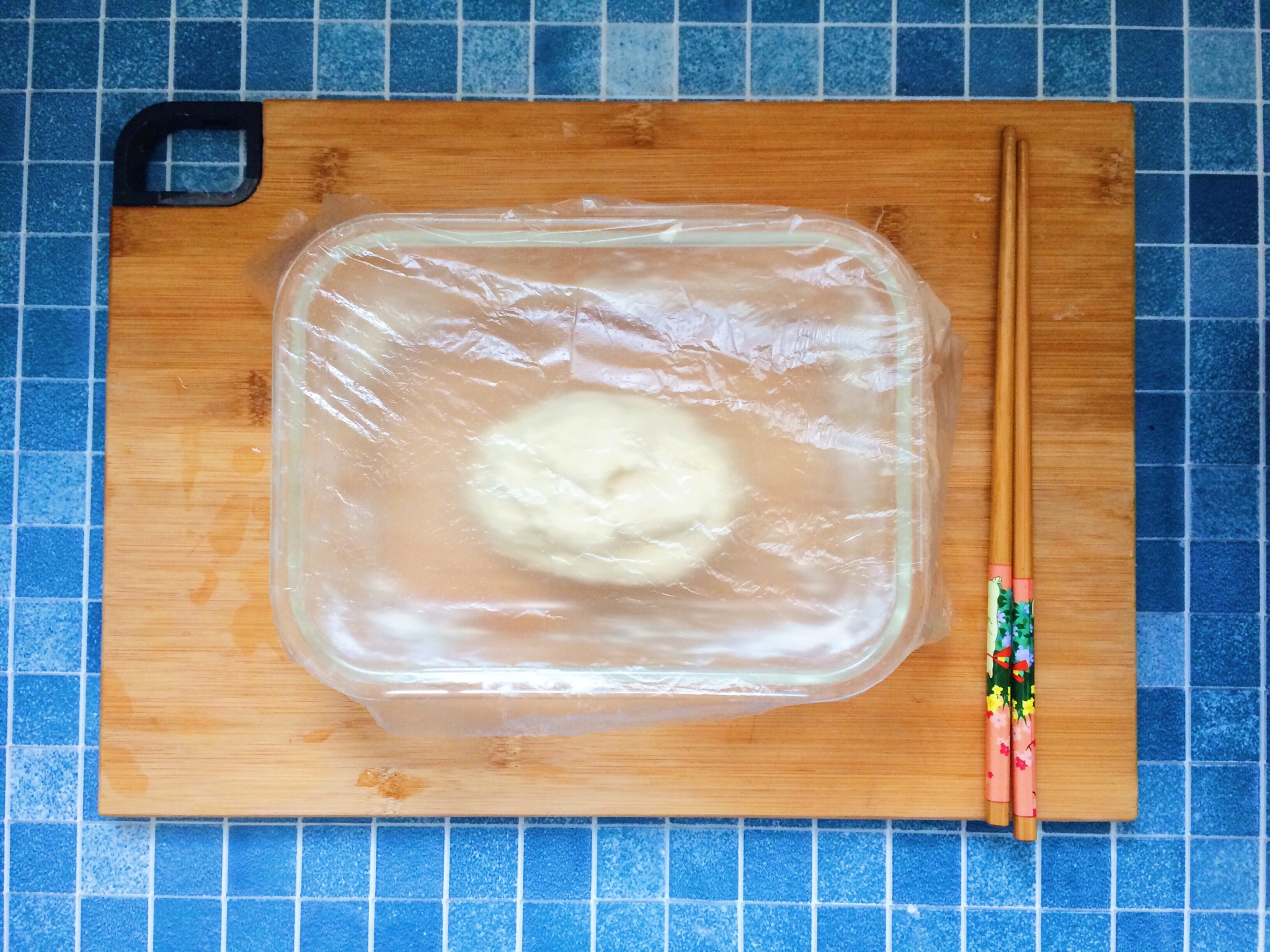 土豆香腸手　拌面的做法 步骤2