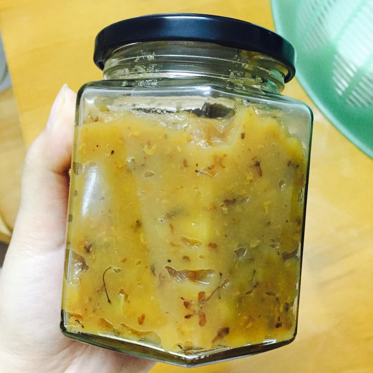桂花山楂蘋果醬的做法 步骤6