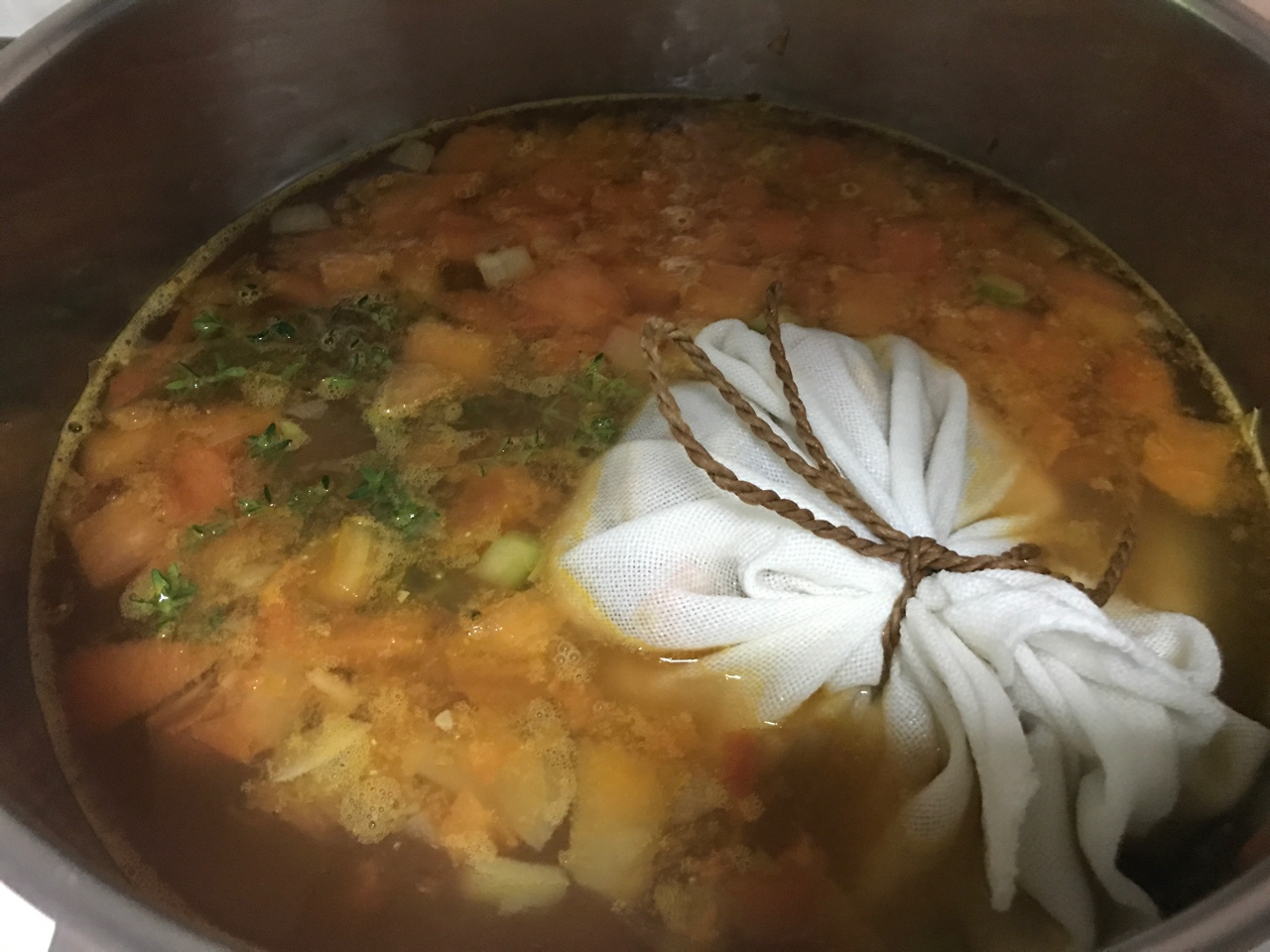 意式海鮮濃湯的做法 步骤7