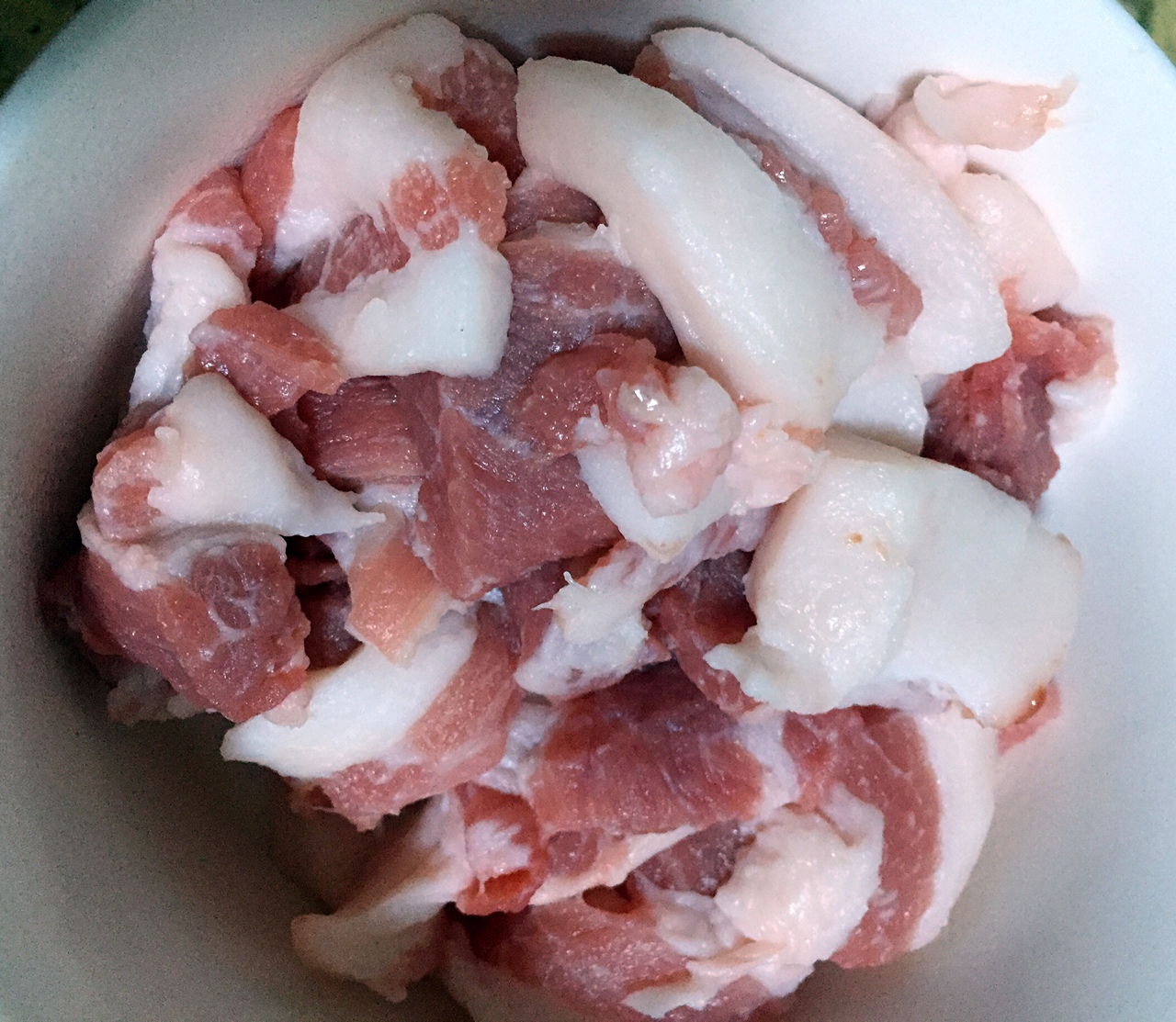 干豆角炒肉肉的做法 步骤2