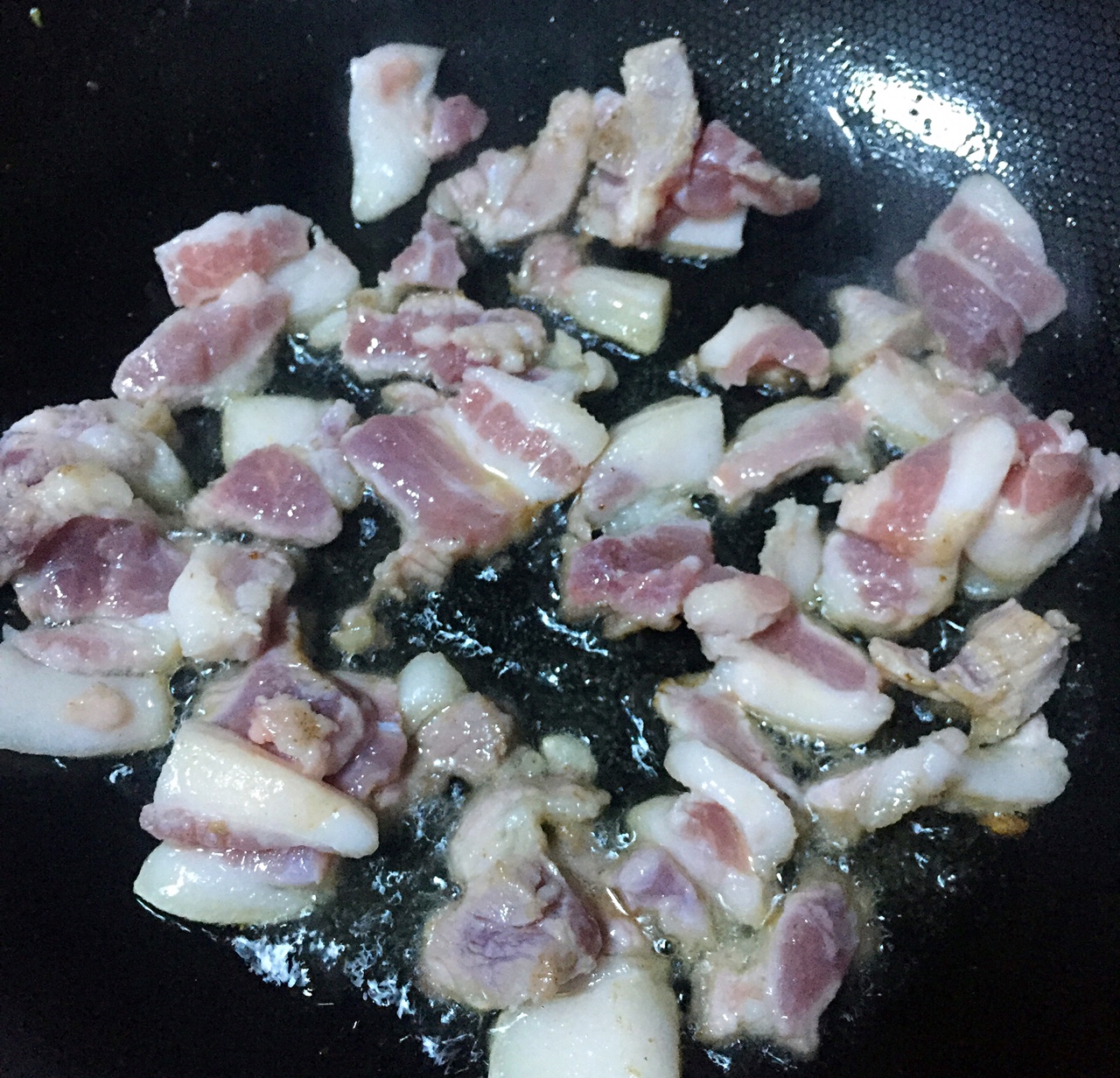 干豆角炒肉肉的做法 步骤3