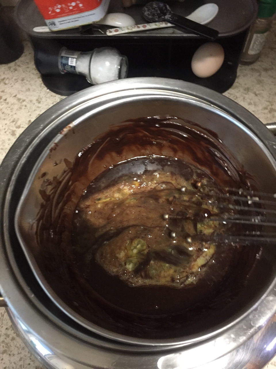 巧克力熔岩蛋糕（烤罐版）的做法 步骤8