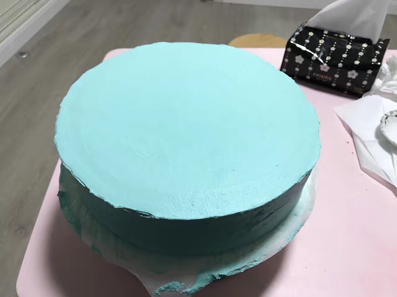 10寸珍珠皇冠生日蛋糕的做法 步骤18
