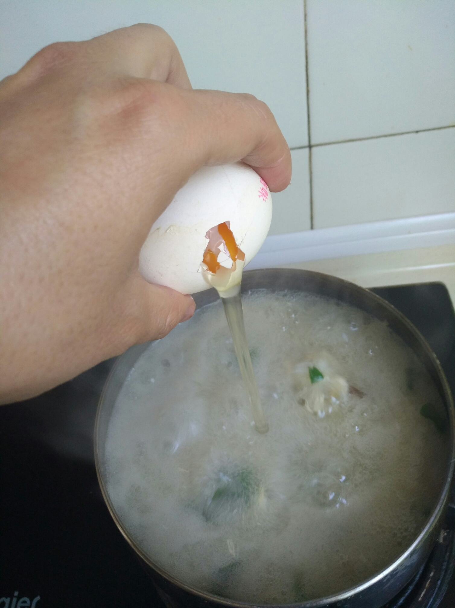 蛋花湯^_^荷馬私廚的做法 步骤3