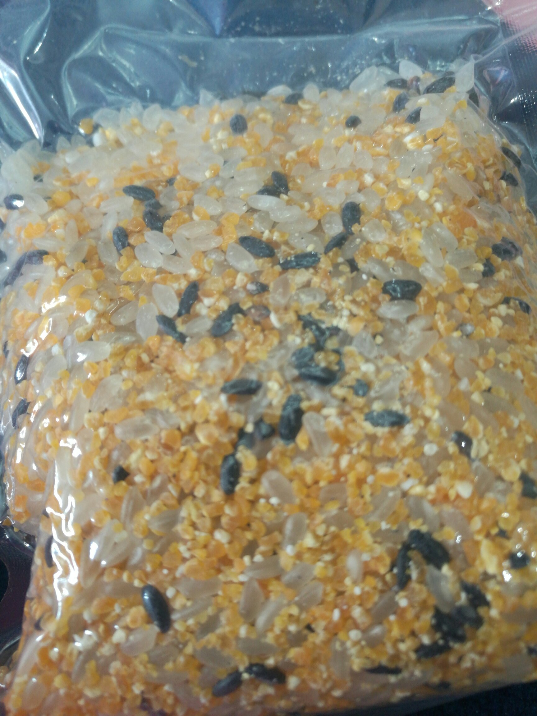 黑米玉米飯的做法 步骤1