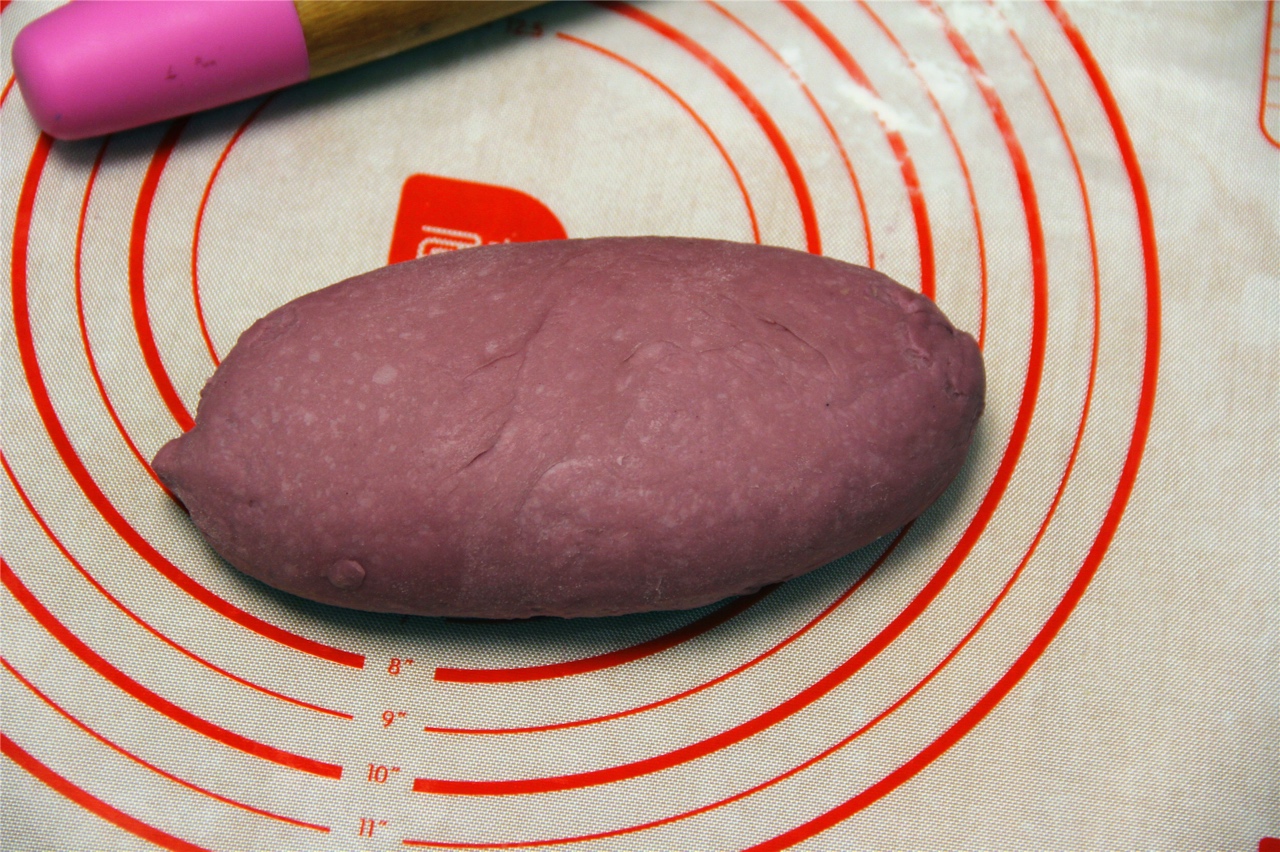 紫薯麻薯歐包的做法 步骤7