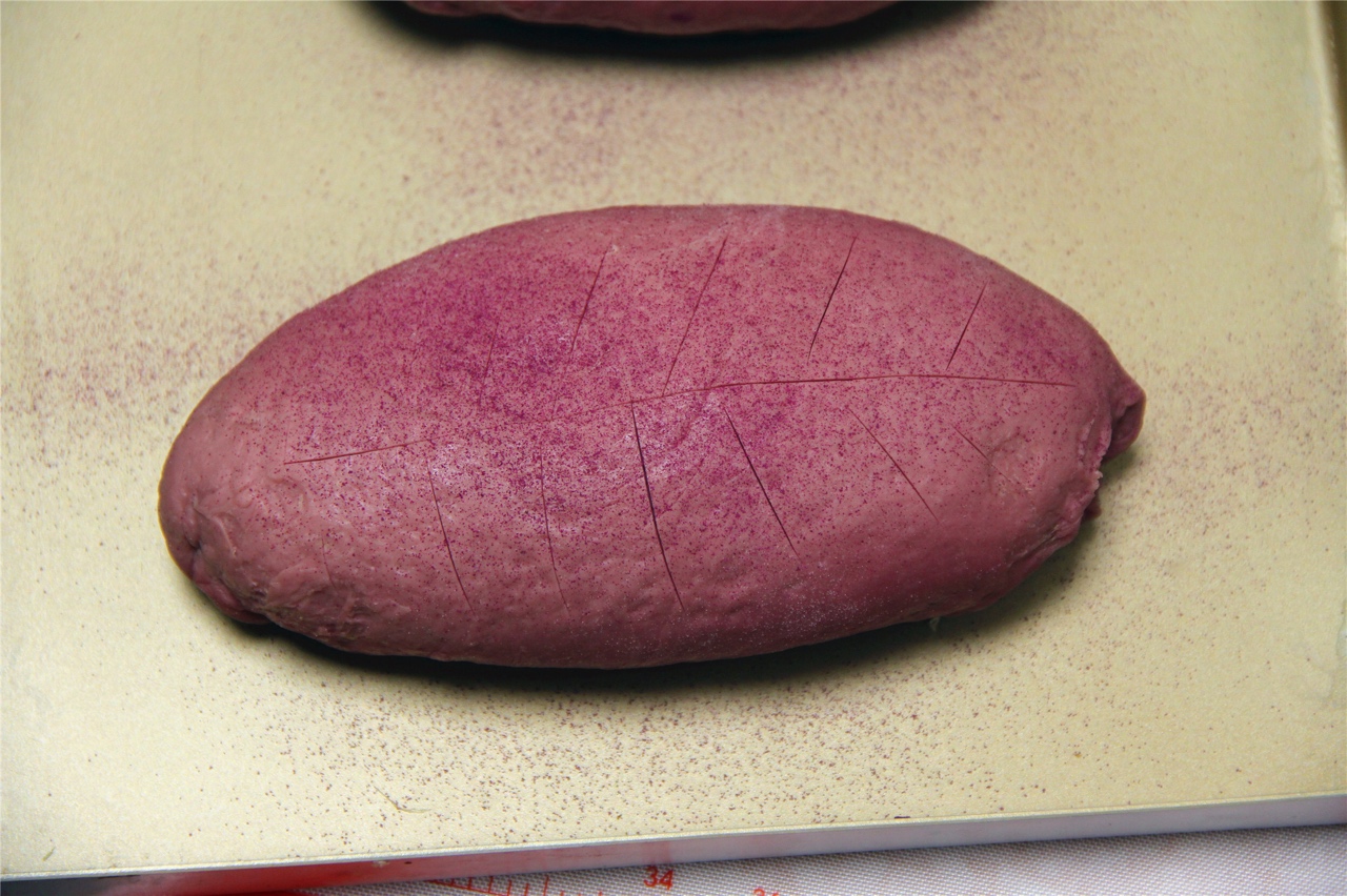 紫薯麻薯歐包的做法 步骤8