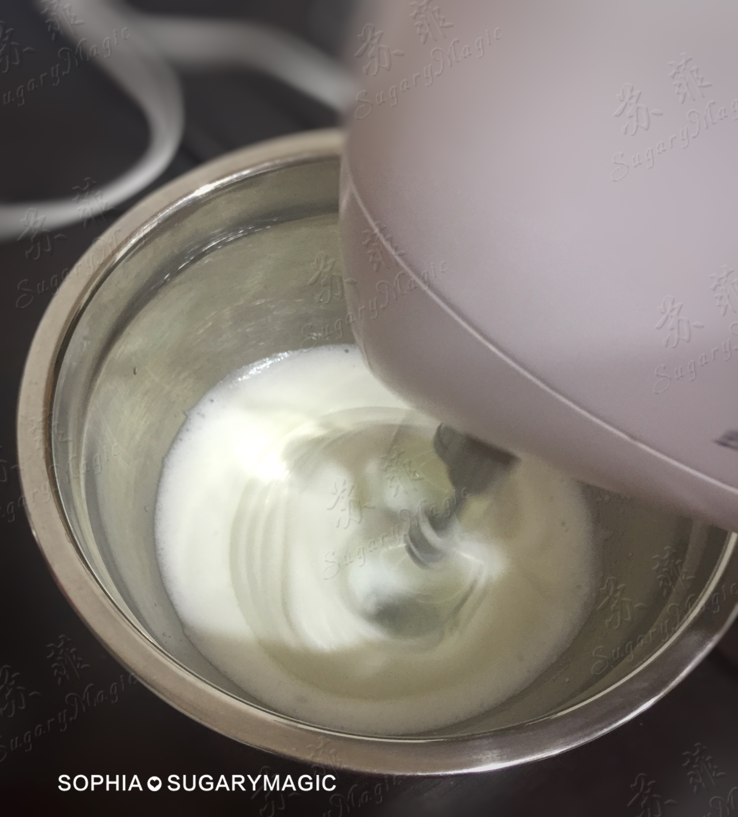 意式奶油霜做法(韓國老師配方)的做法 步骤5