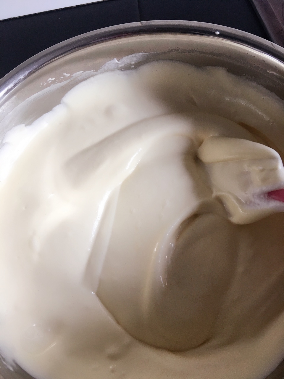 酸奶抹茶雙色蛋糕（春天的顏色）的做法 步骤8