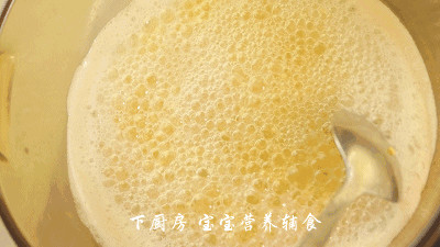 蟹味小米疙瘩湯的做法 步骤3