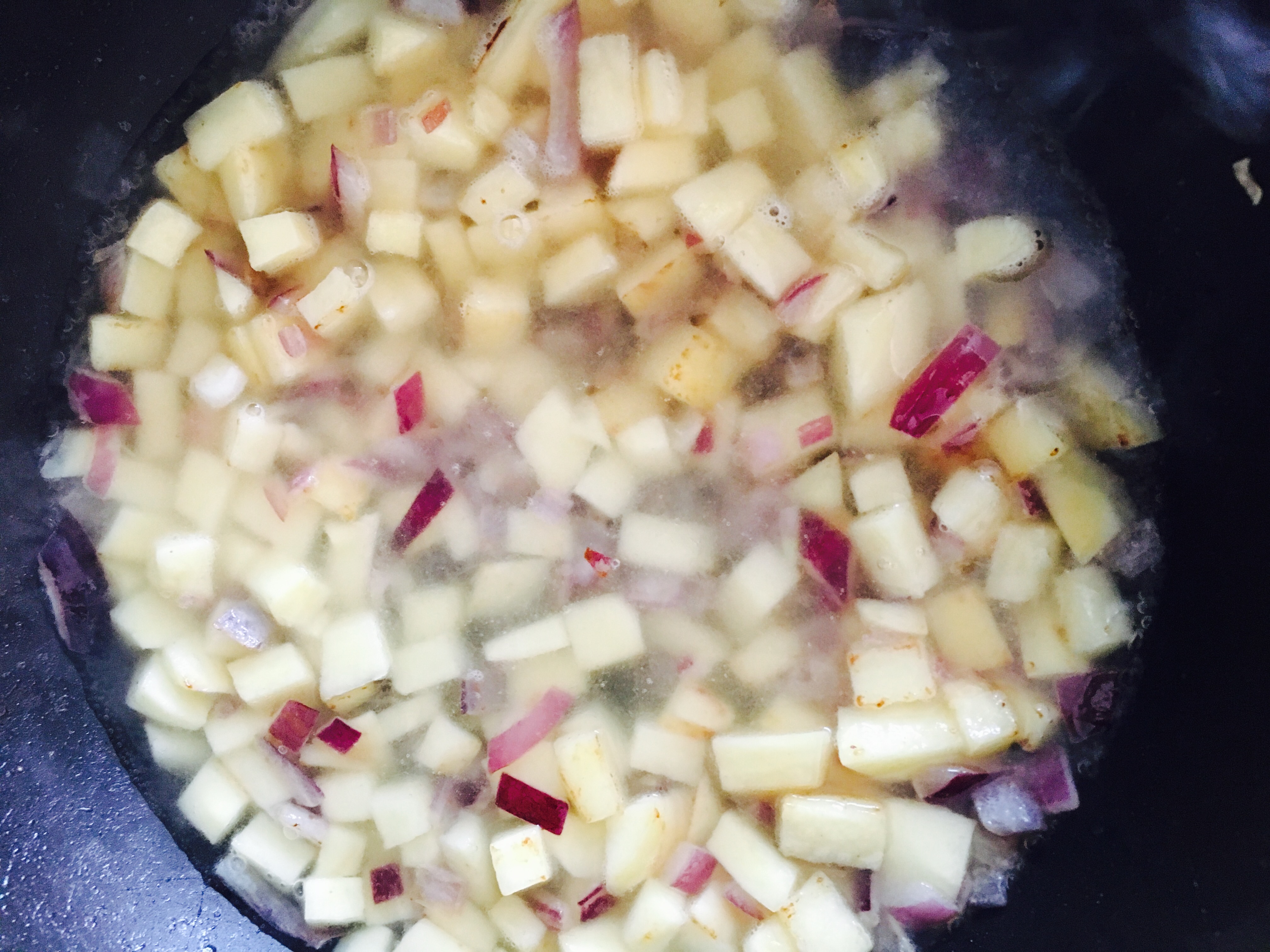 培根土豆奶油濃湯的做法 步骤8