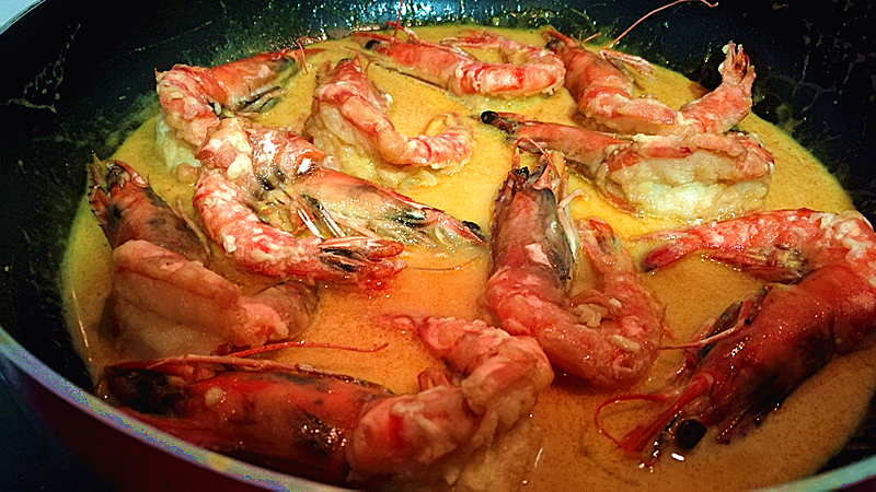 泰式咖喱蝦的做法 步骤12