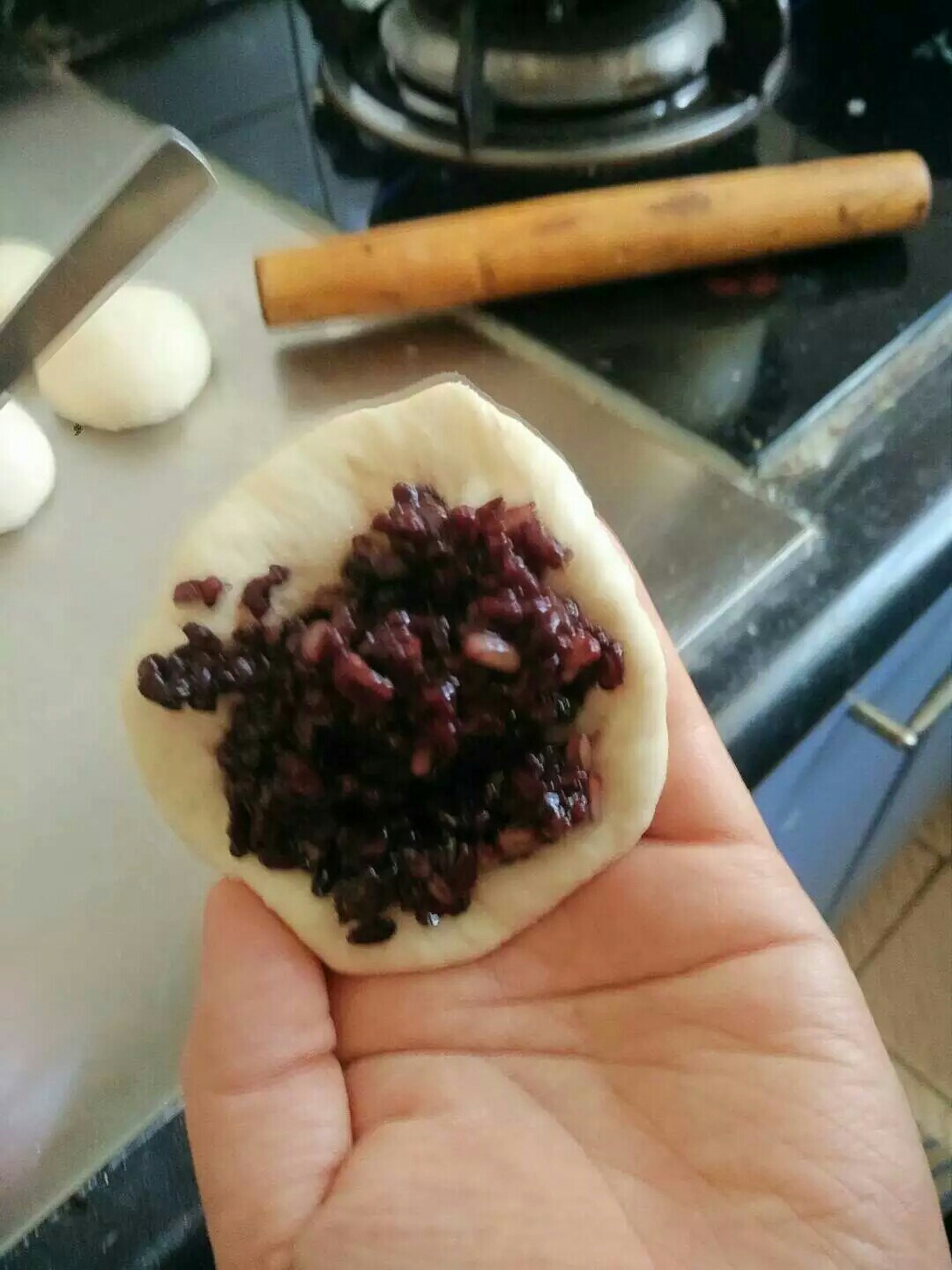 紫米面包的做法 步骤10