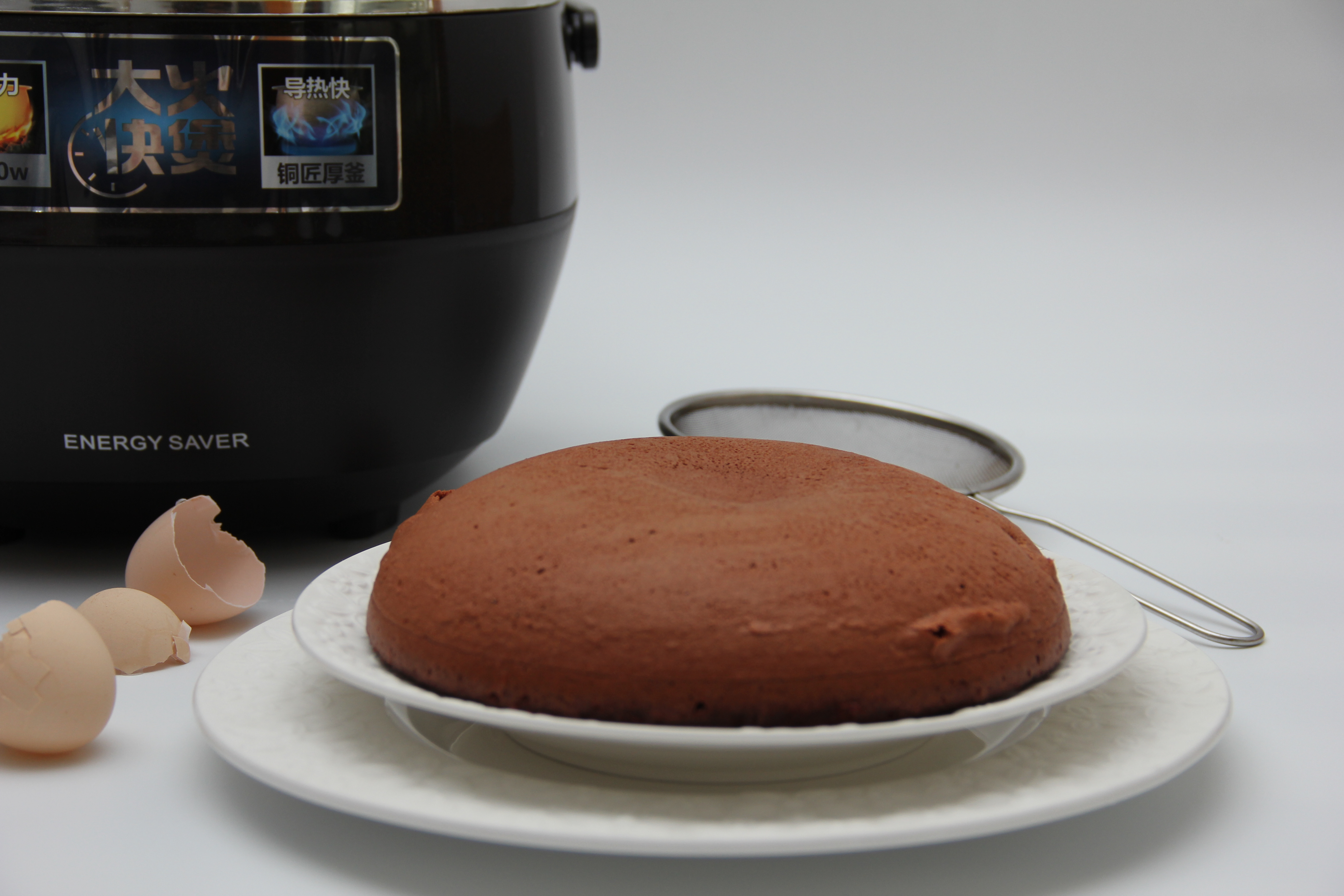 九陽Y-50C18電壓力鍋-紅絲絨戚風蛋糕的做法 步骤17