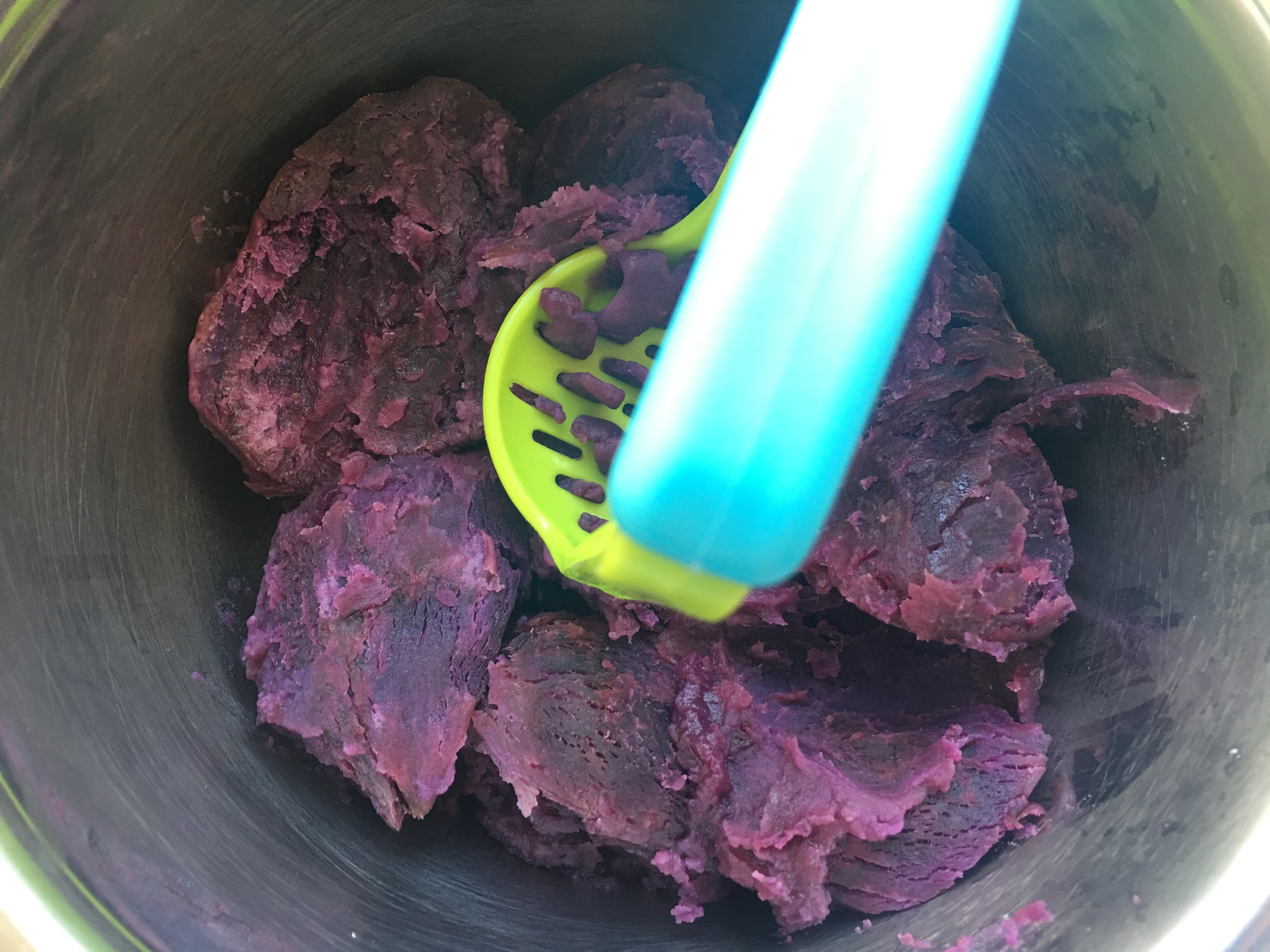紫薯餡的做法 步骤3