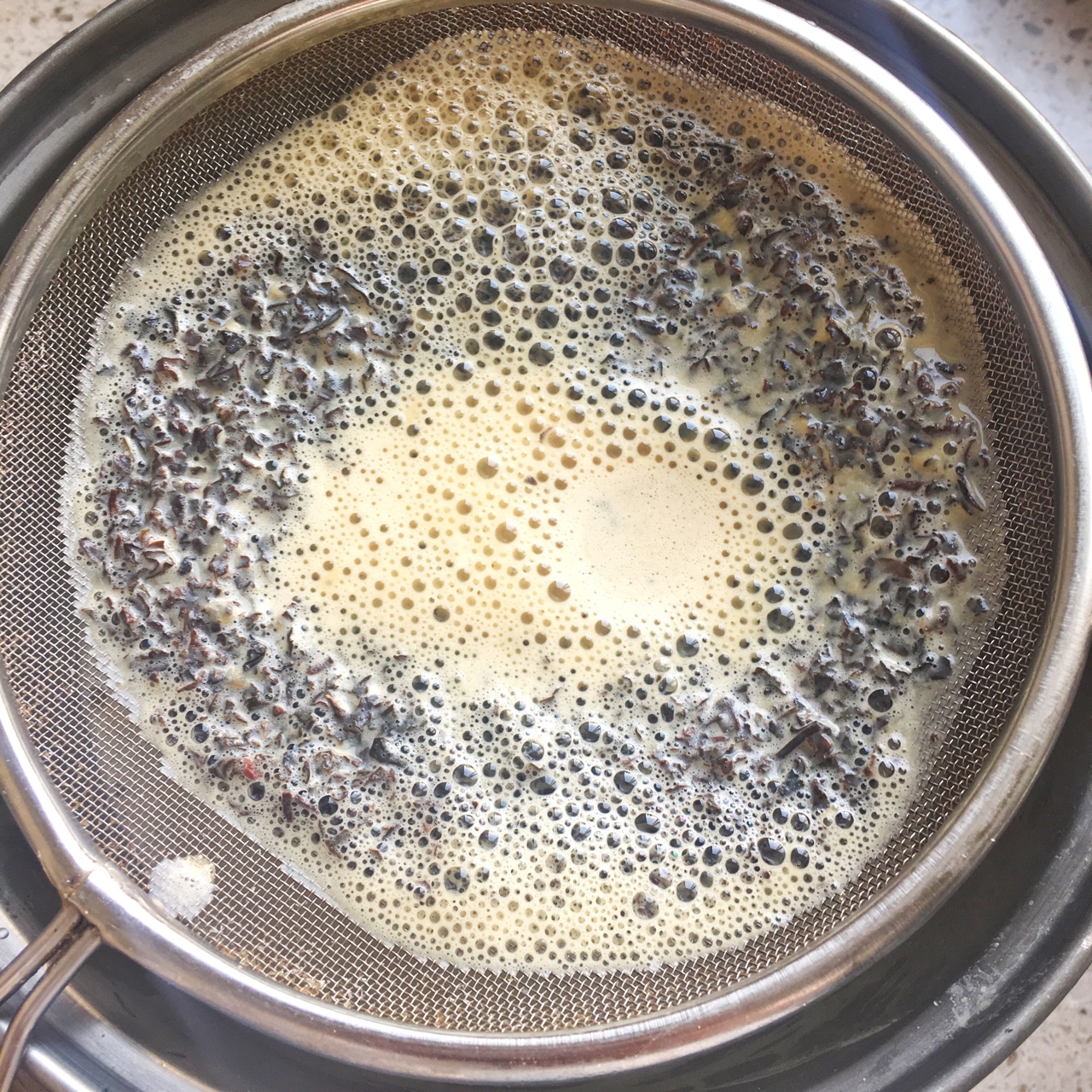 錫蘭紅茶全蛋卡仕達醬的做法 步骤6