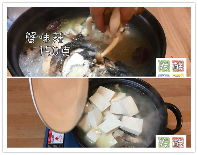 天麻補腦魚頭湯【發酵食堂】的做法 步骤5