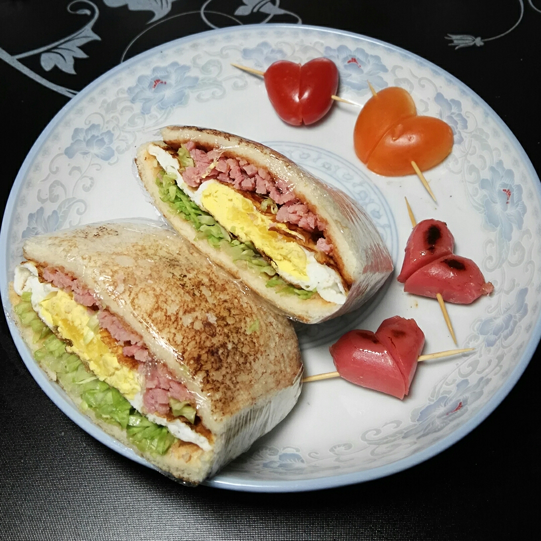 愛心早餐: 三明治(簡易版)的做法 步骤5