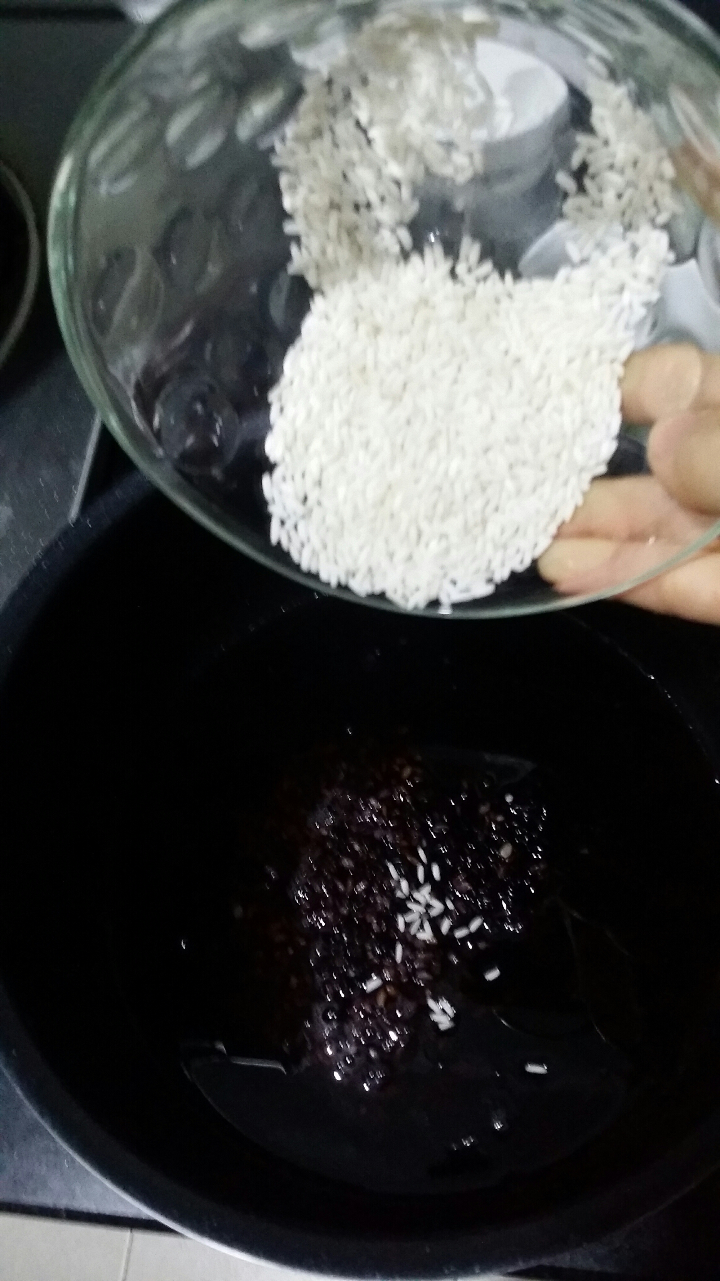 黑米盞 黑米糕的做法 步骤3