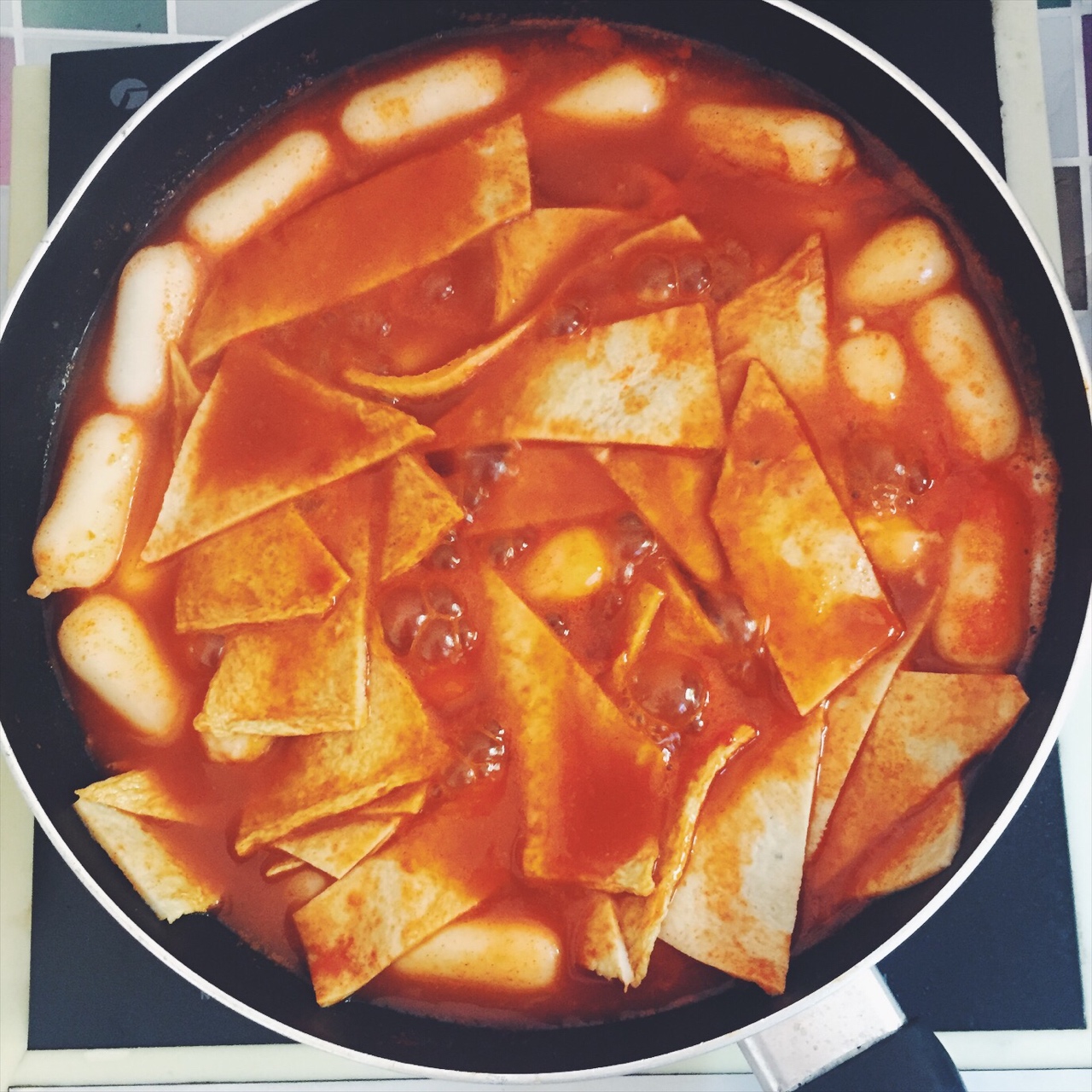 超簡單的韓式炒年糕的做法 步骤3