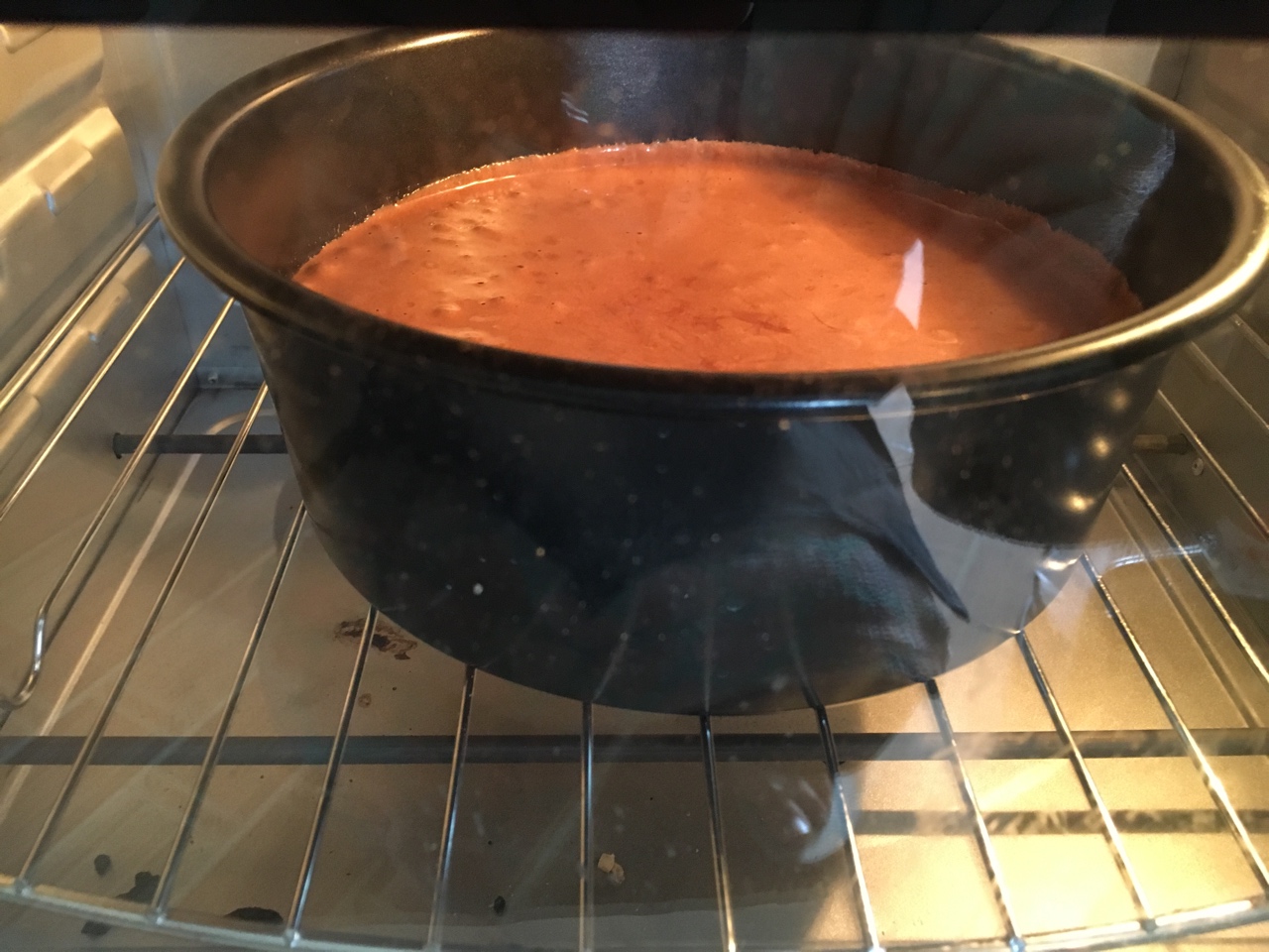 巧克力戚風水果蛋糕的做法 步骤20