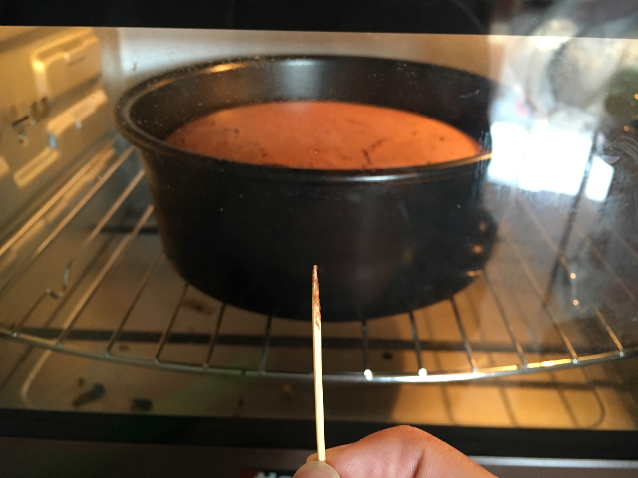 巧克力戚風水果蛋糕的做法 步骤21