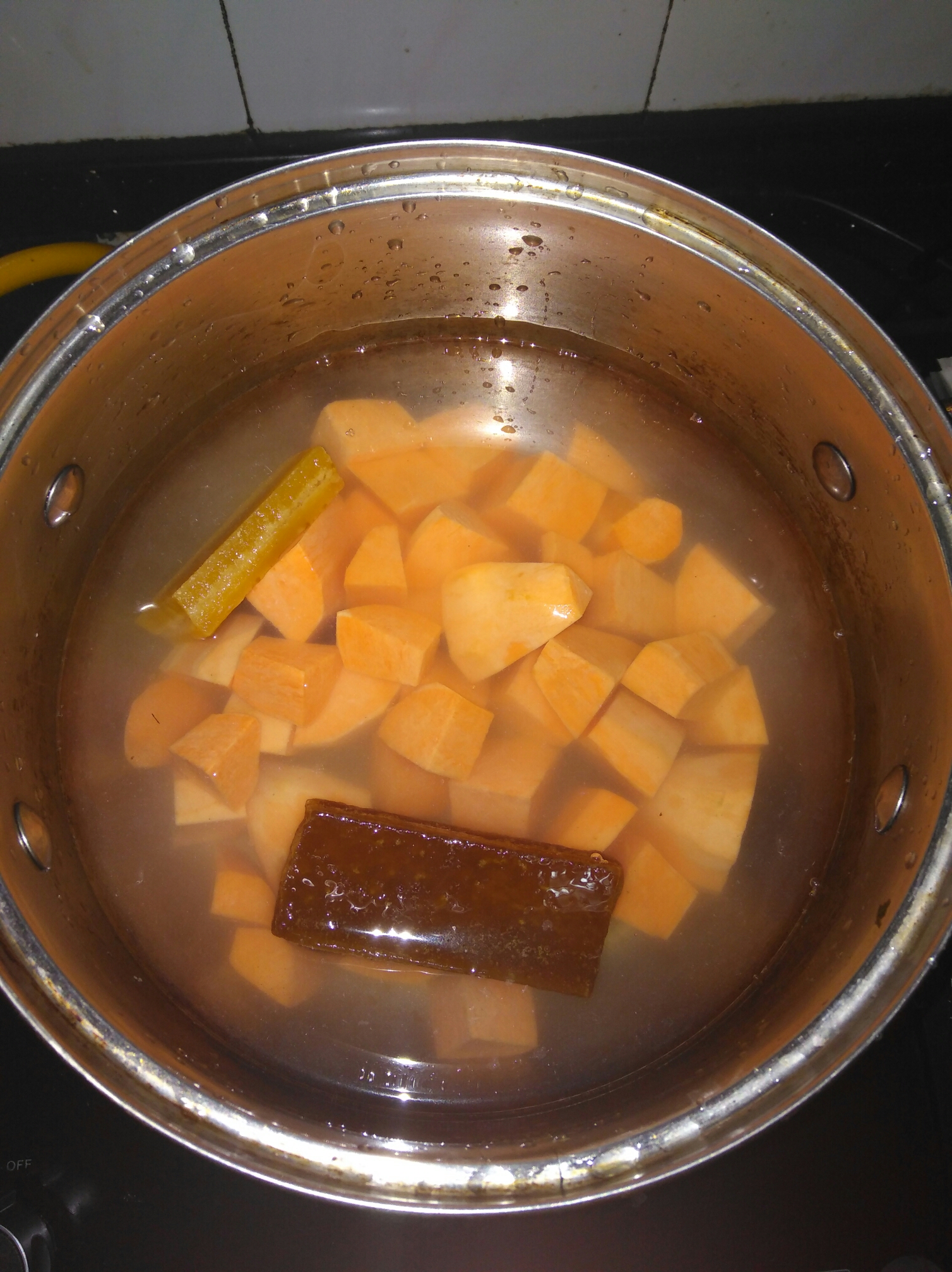 美味地瓜湯圓糖水的做法 步骤2