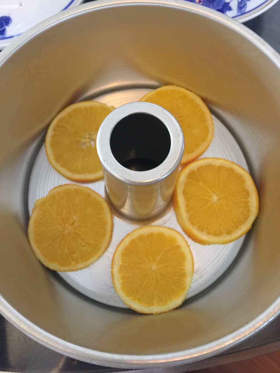 香草甜橙戚風（超詳細步驟）的做法 步骤8