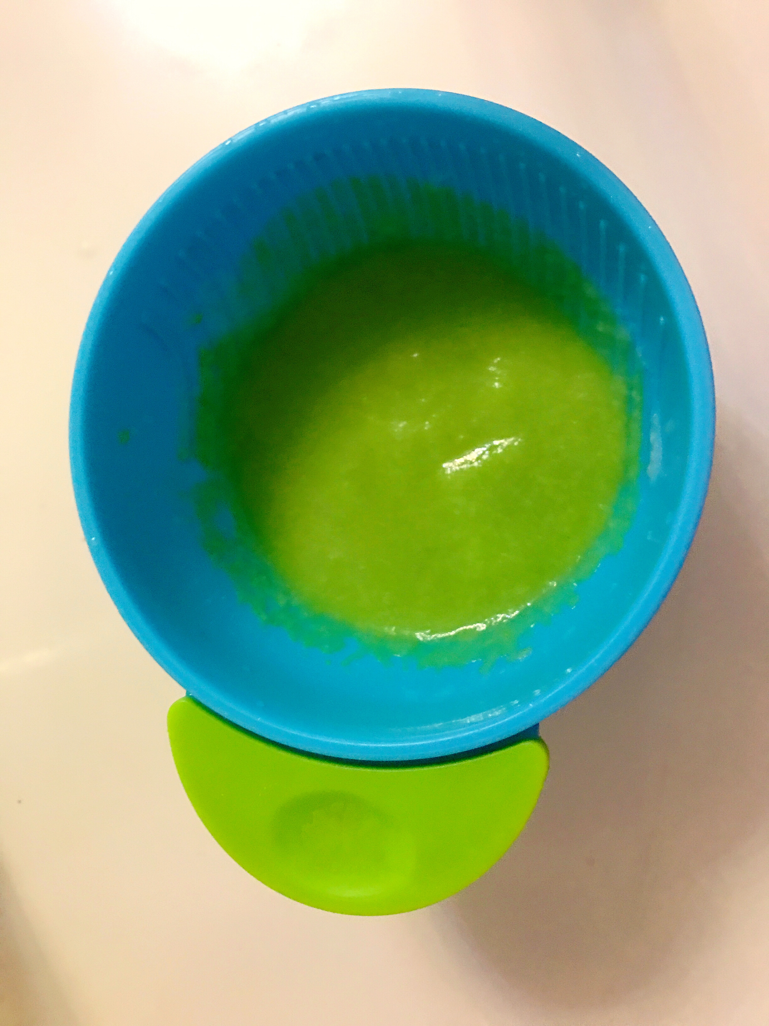 寶寶輔食-豌豆泥的做法 步骤8