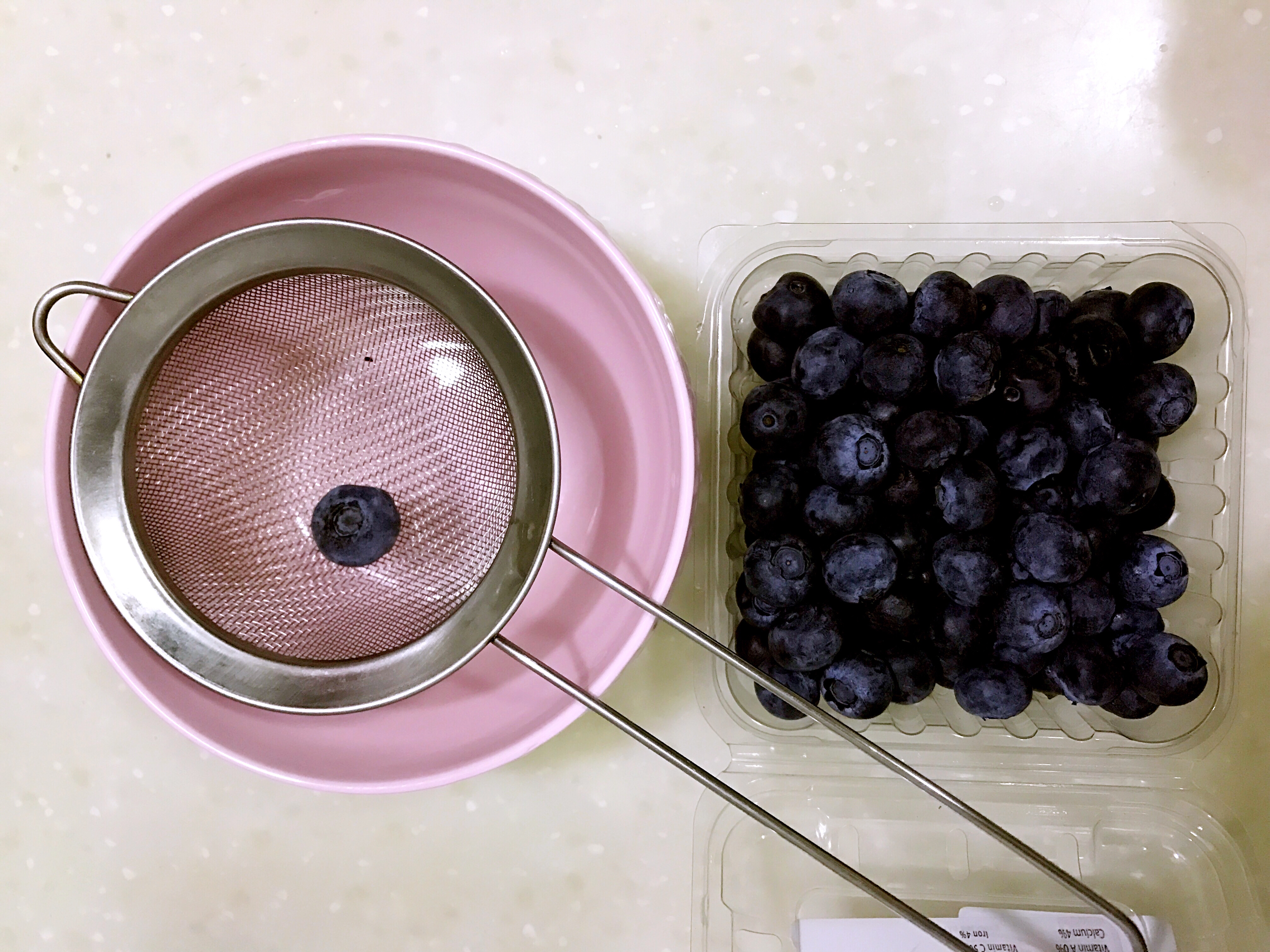 寶寶輔食-藍莓山藥泥的做法 步骤4