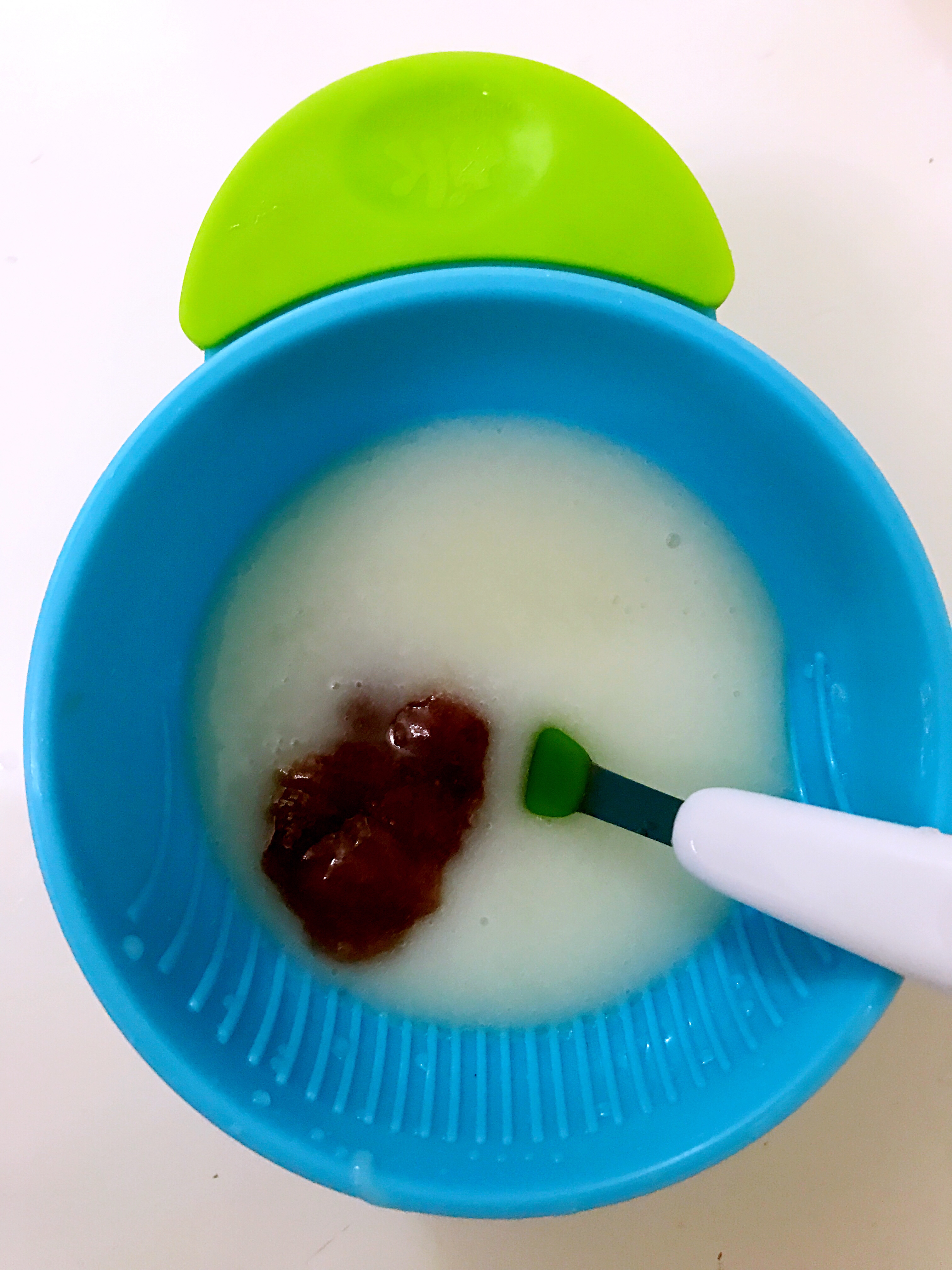 寶寶輔食-藍莓山藥泥的做法 步骤6