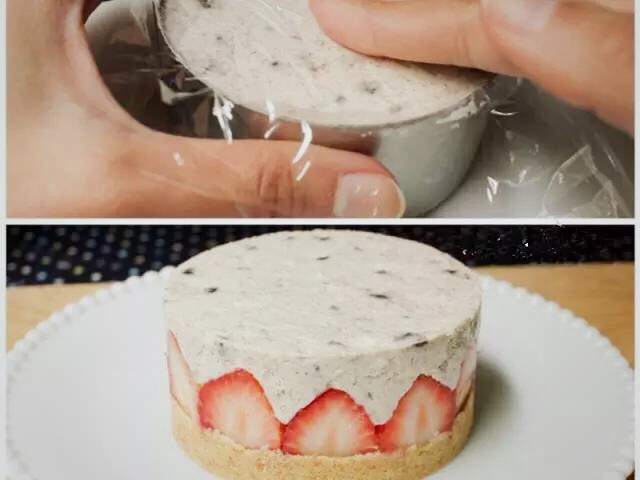 草莓乳酪慕斯的做法 步骤11