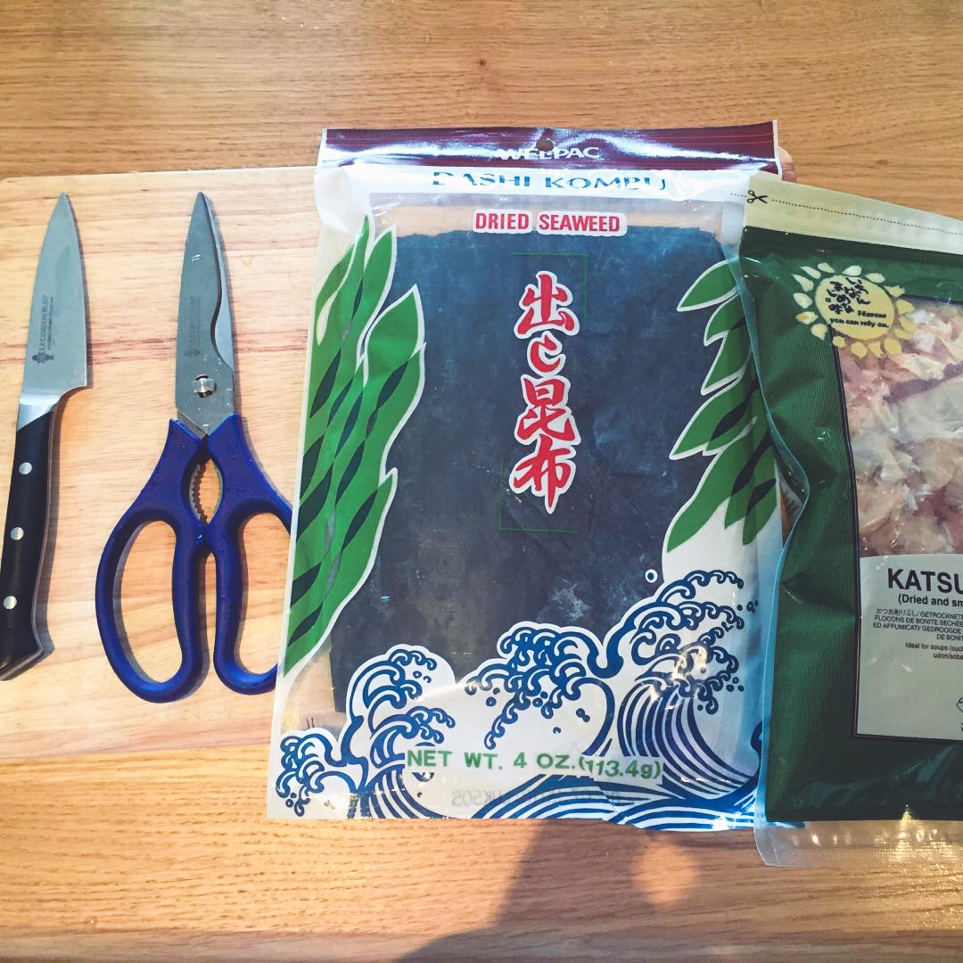 日式高湯—Dashi的制作的做法 步骤1