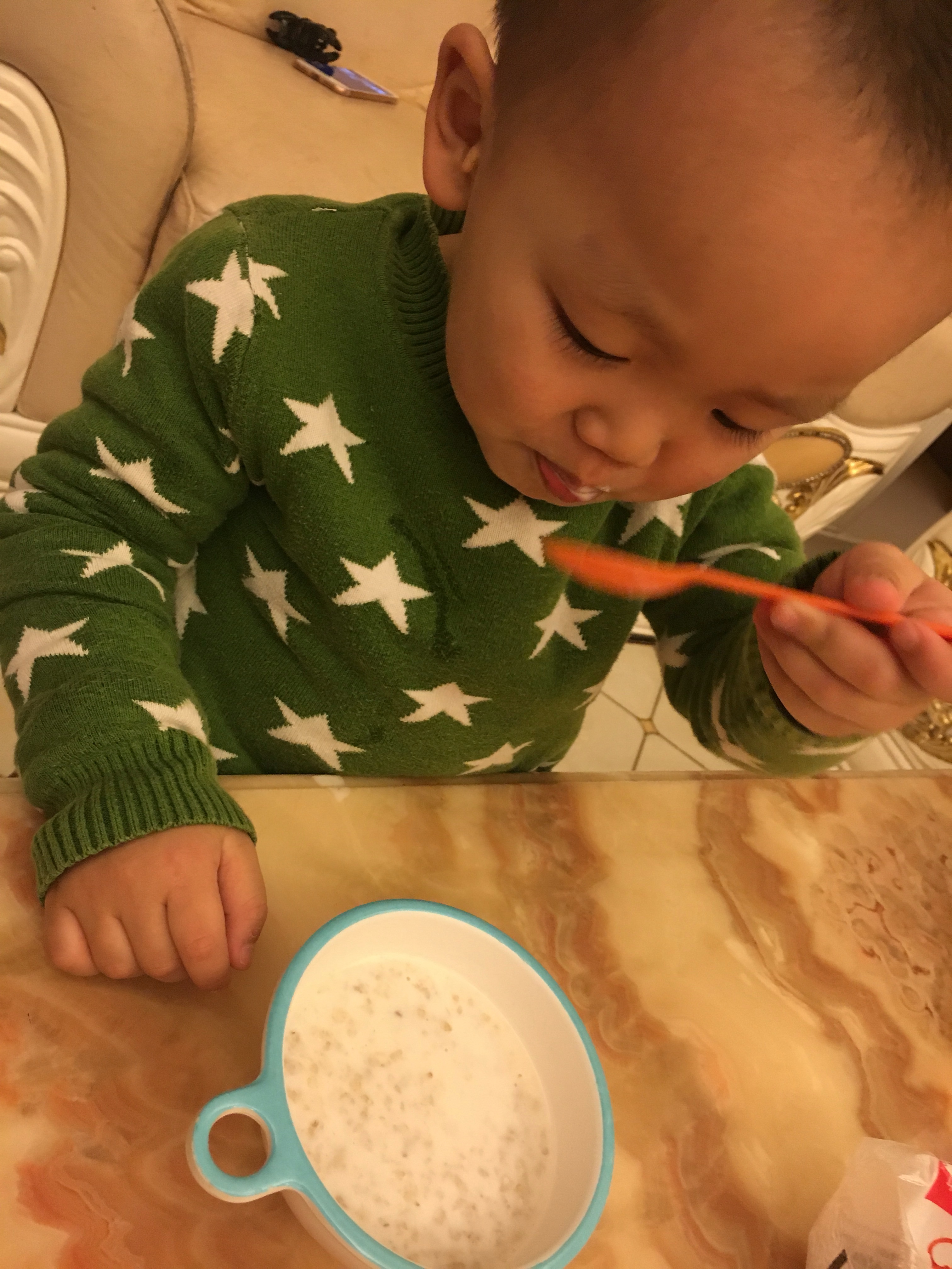 寶寶簡單快手燕麥粥的做法 步骤7