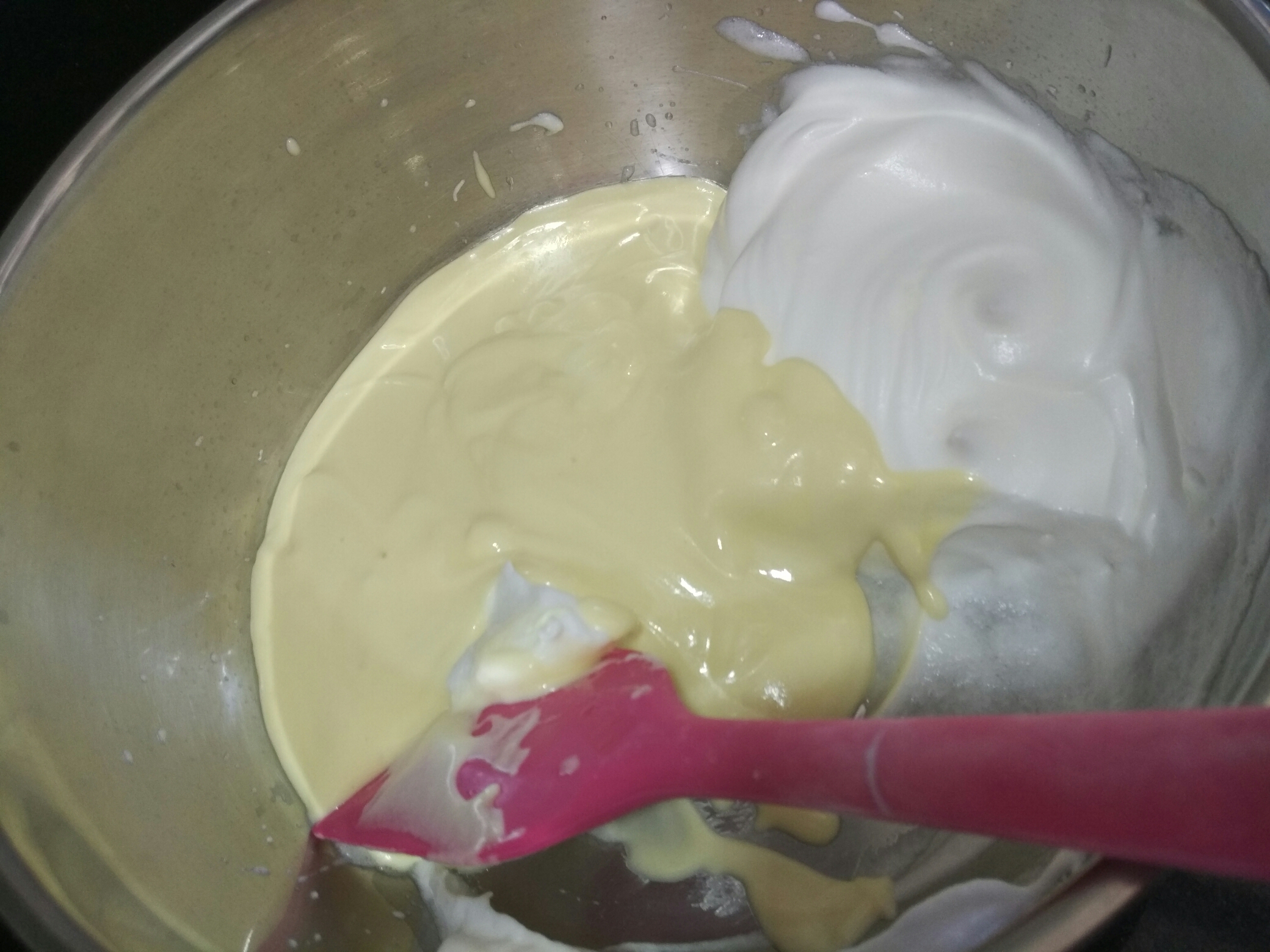 零失敗酸奶蛋糕（六寸）的做法 步骤13