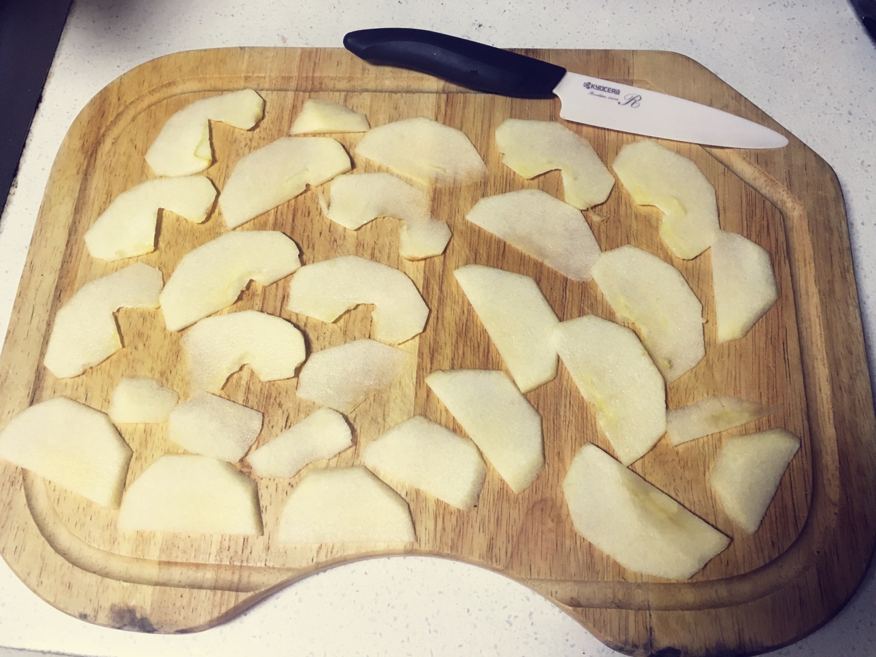 空氣炸鍋版蘋果脆片（減脂增肌小零食）的做法 步骤1