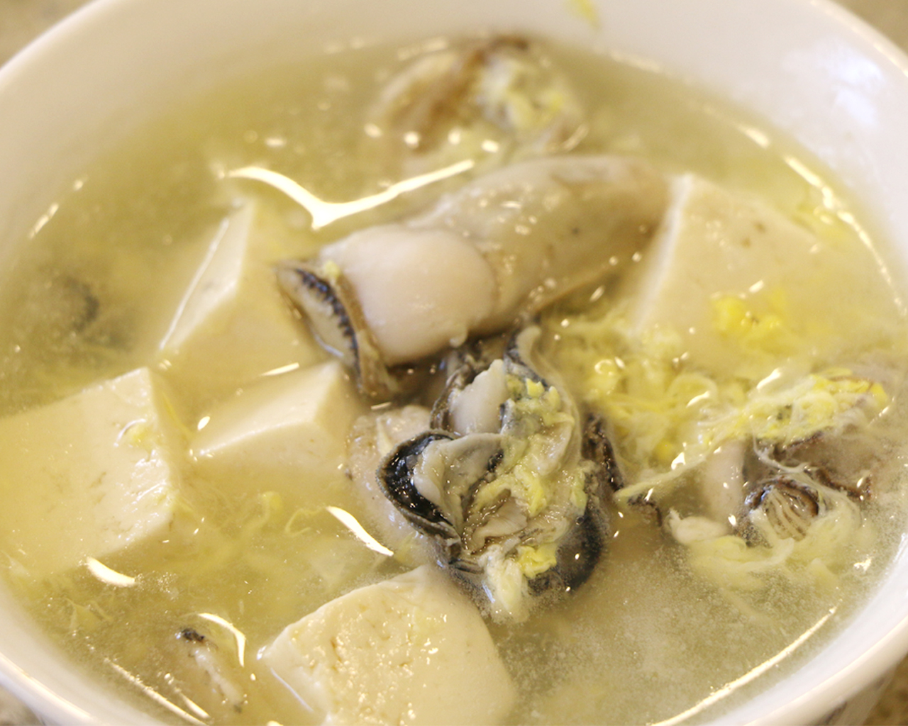 彼得海鮮—高蛋白滋補湯之牡蠣豆腐湯的做法 步骤7