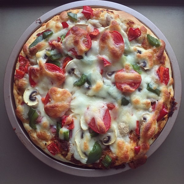 8寸圓模披薩(附餅底和披薩醬教程）的做法 步骤3