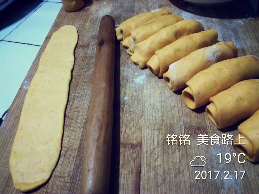 紅豆南瓜餅（不用稱）——懶人早餐2的做法 步骤5