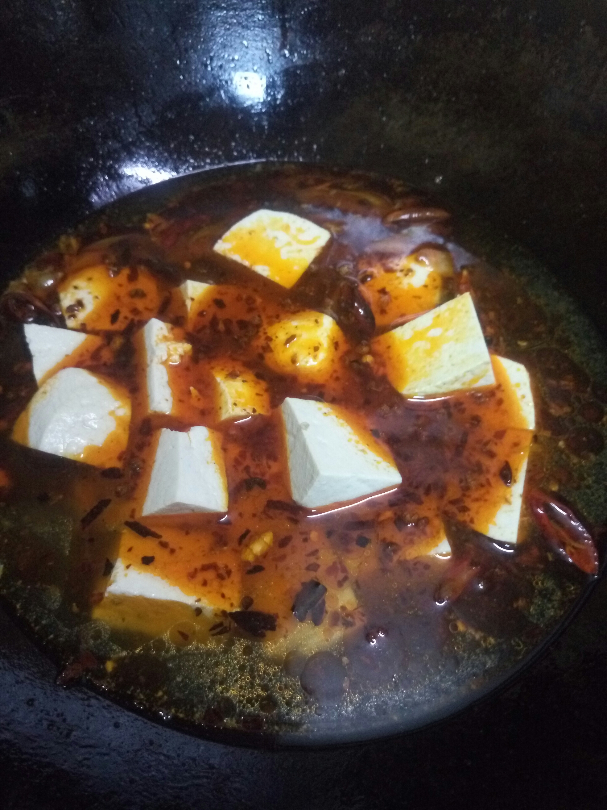 辣炖白菜豆腐的做法 步骤4