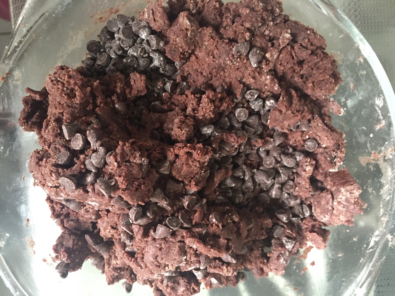 巧克力豆餅干——趣多多的做法 步骤4