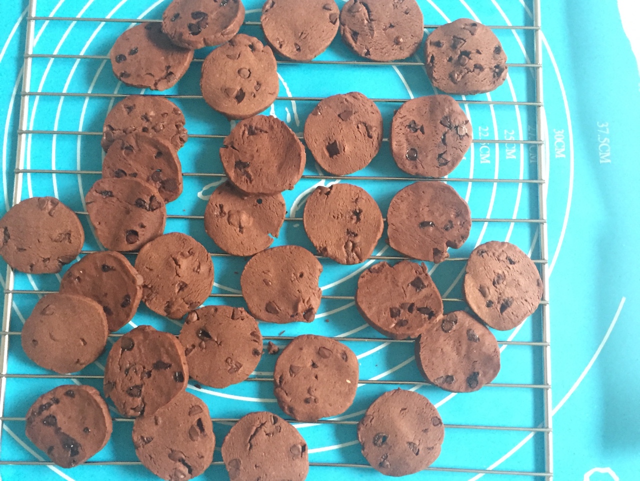 巧克力豆餅干——趣多多的做法 步骤8