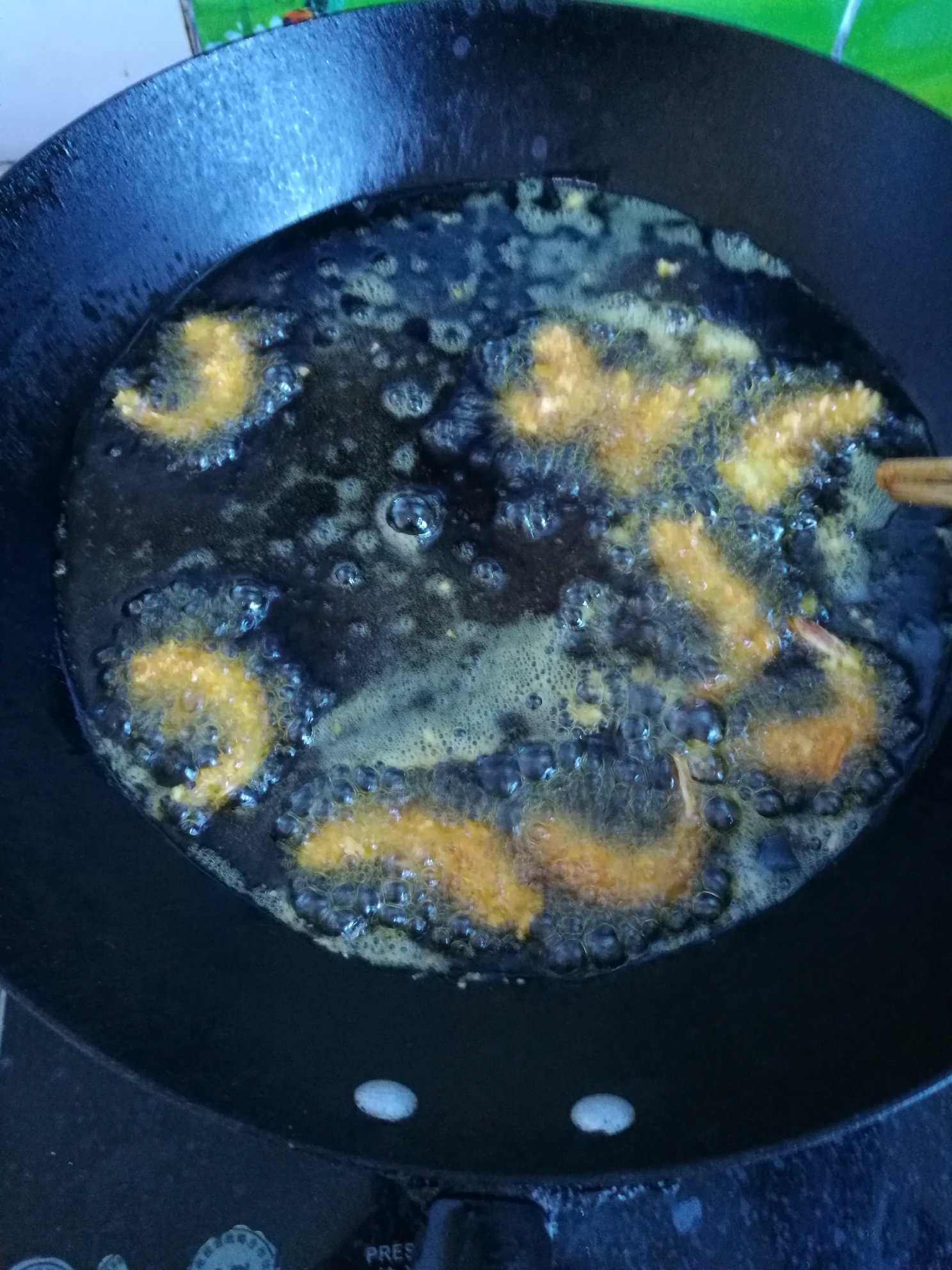 迷你版快手脆皮黃金炸蝦的做法 步骤8