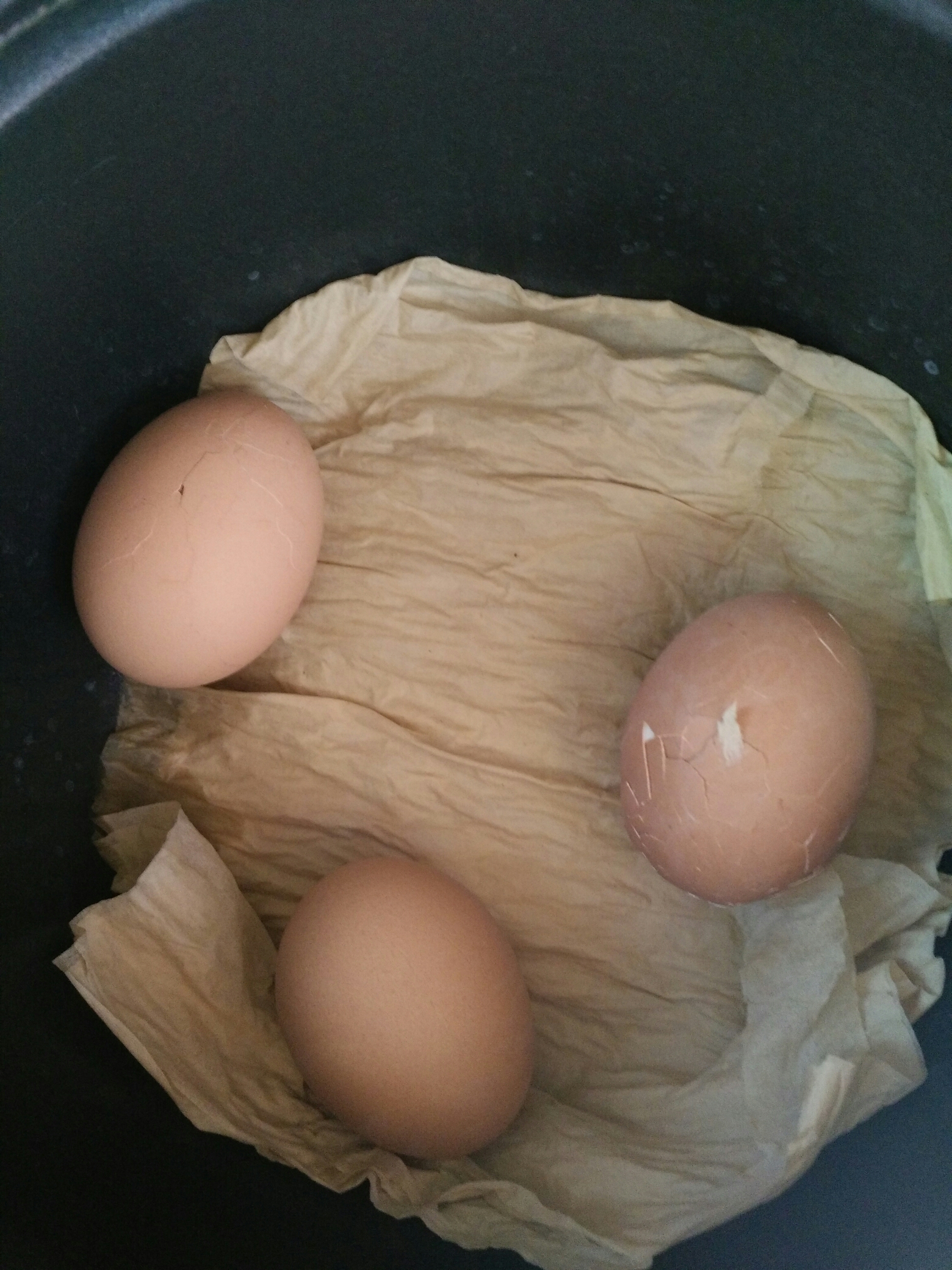 電飯鍋快手煮雞蛋的做法 步骤4