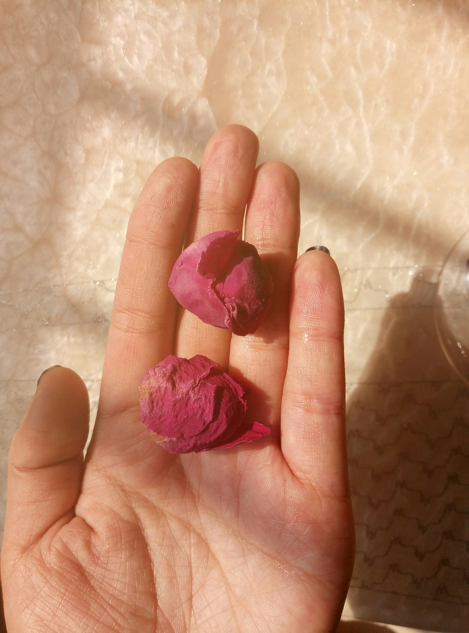 三花養顏茶玫瑰花，月季花，牡丹花球的做法 步骤1