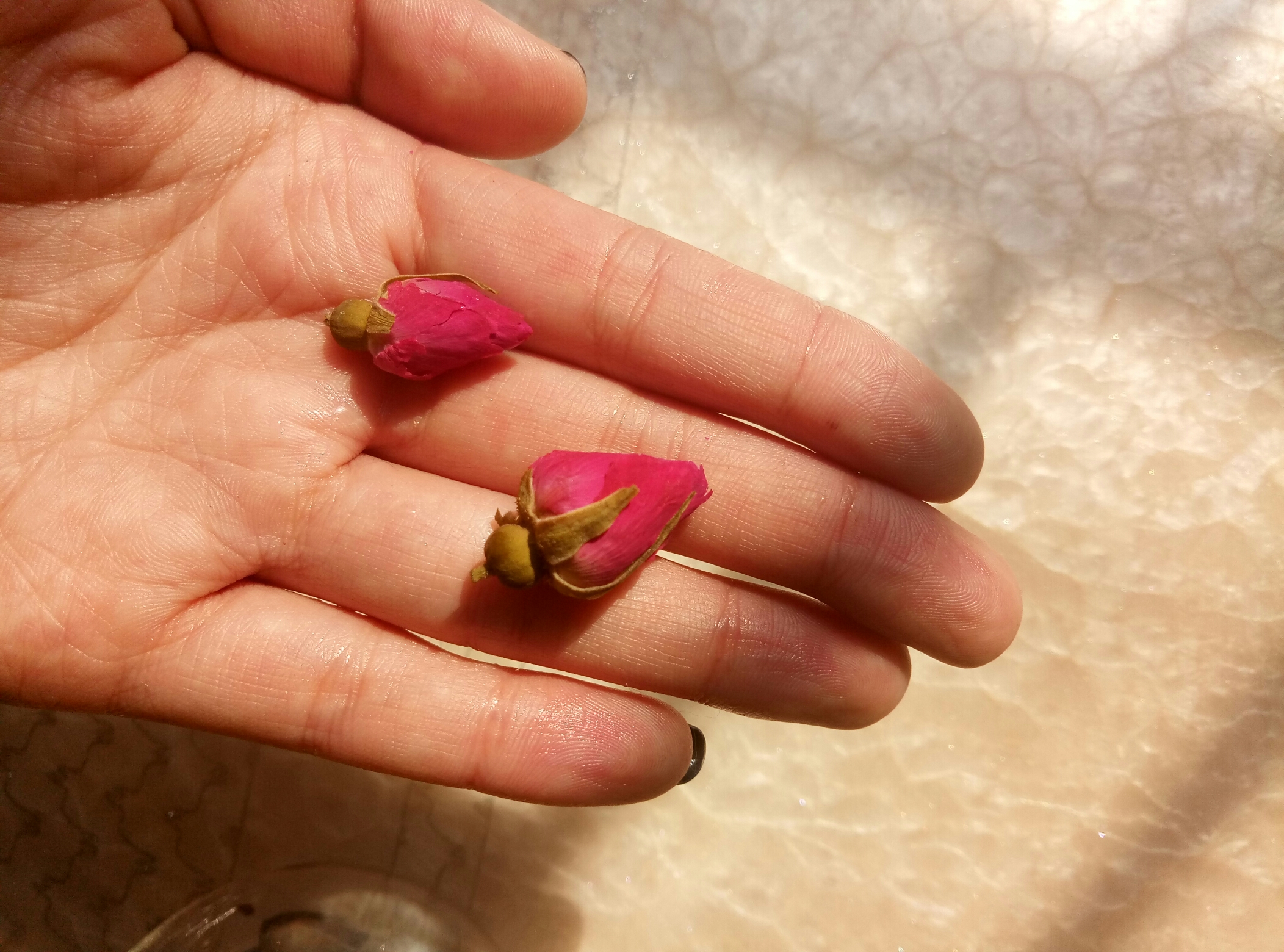三花養顏茶玫瑰花，月季花，牡丹花球的做法 步骤3