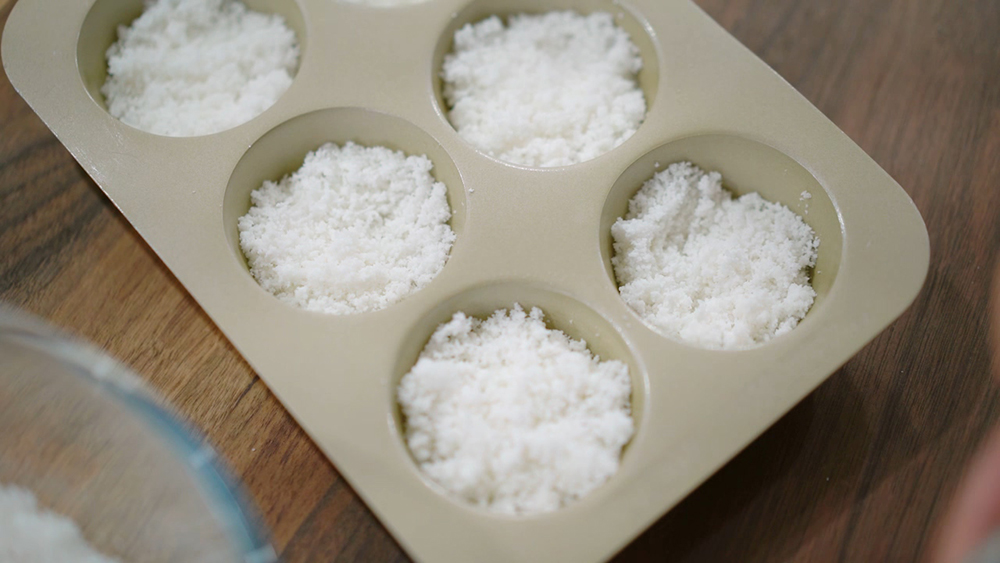 【曼食慢語】甜糯松軟的雪蒸糕的做法 步骤9