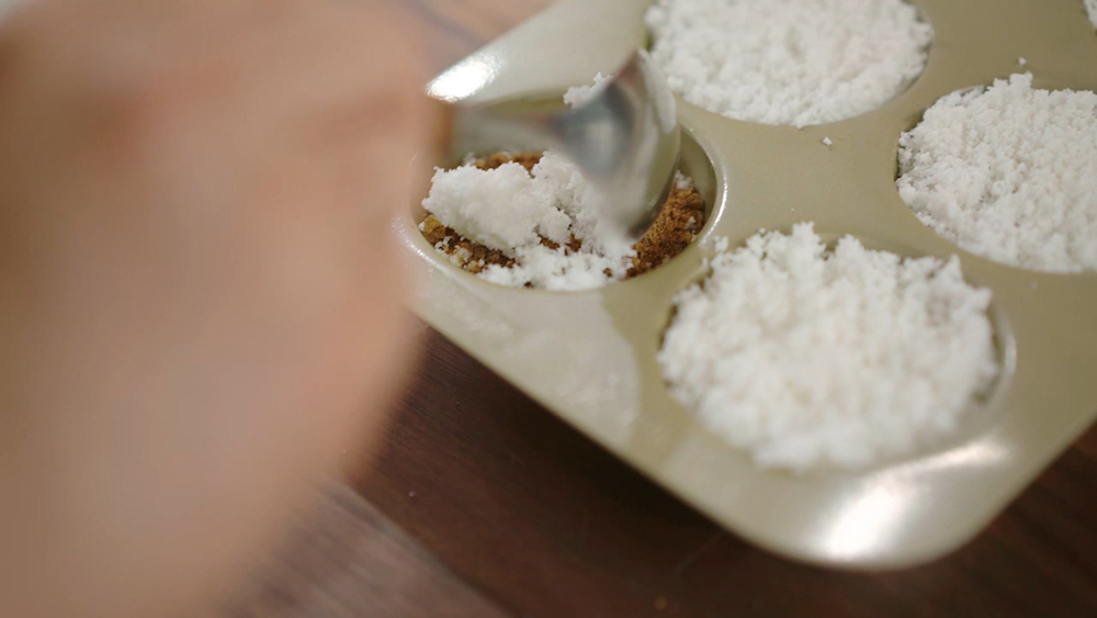 【曼食慢語】甜糯松軟的雪蒸糕的做法 步骤11