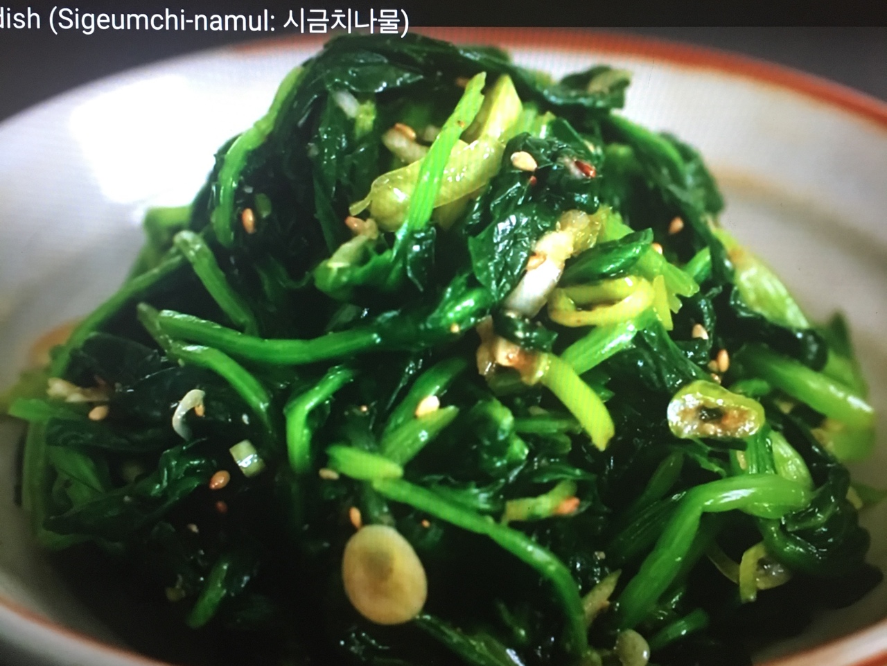 韓式小菜︰拌菠菜的做法 步骤6